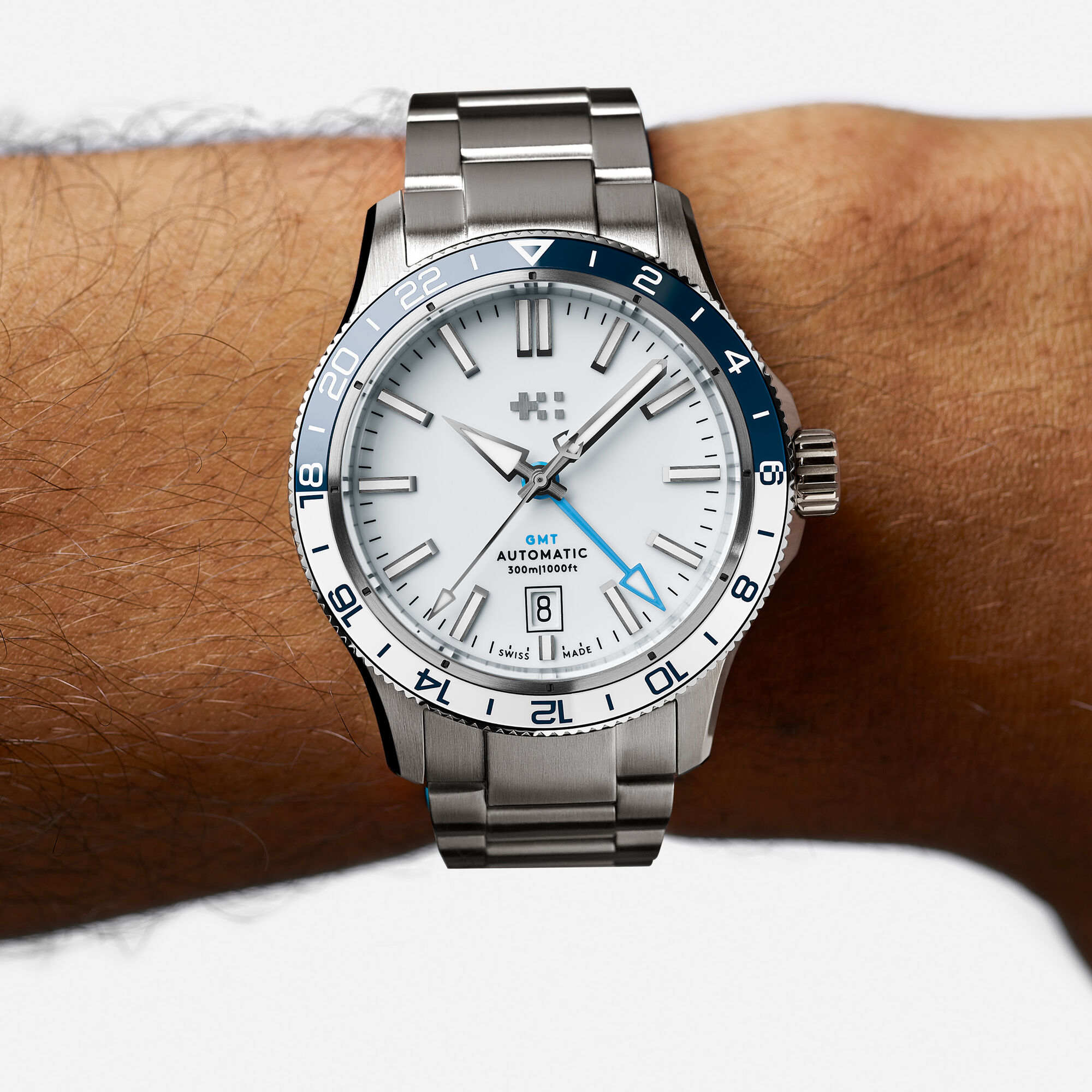 C60 Trident GMT 300 White|Bader Bracelet