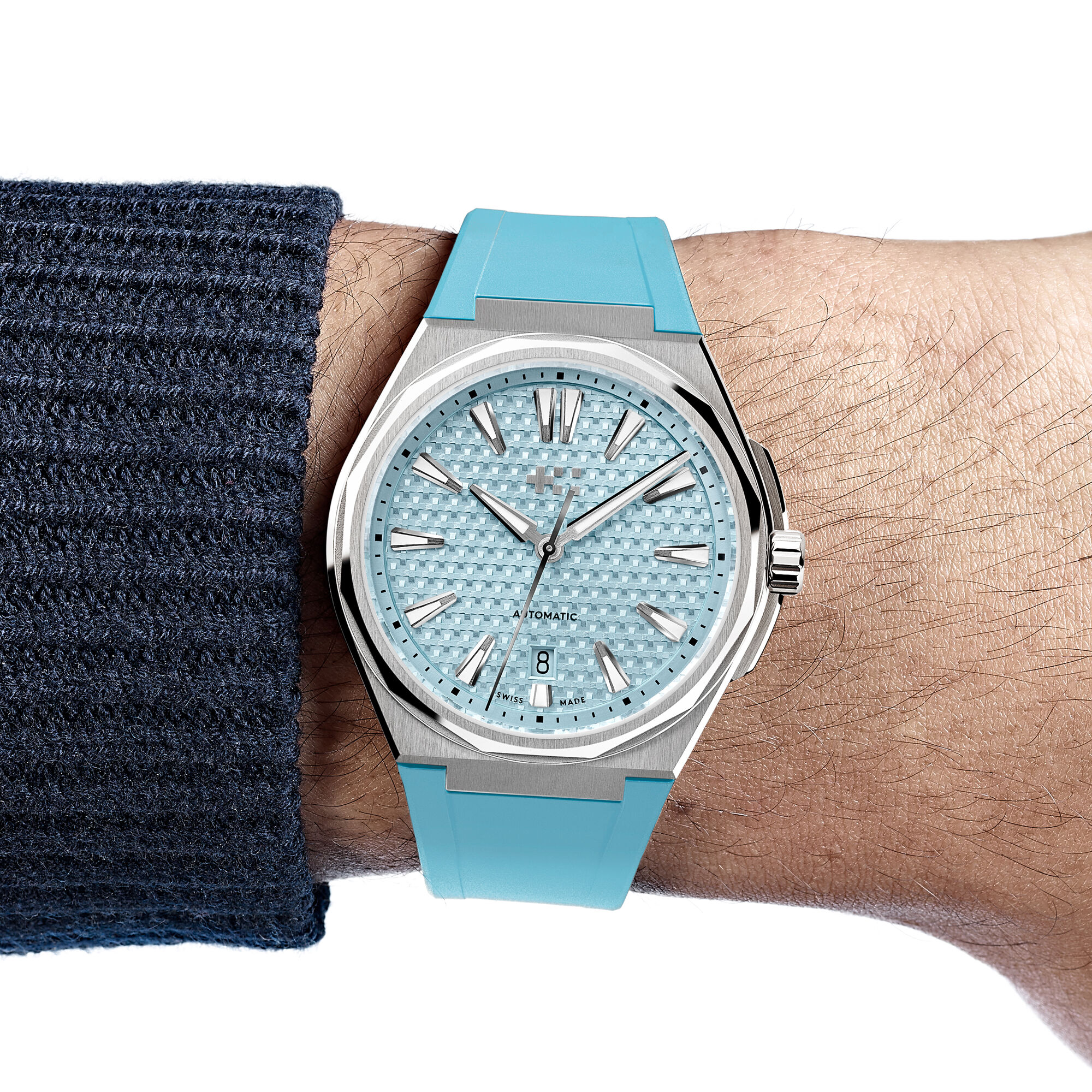 The Twelve  40mm|Glacier Blue|Light Blue The Twelve Rubber