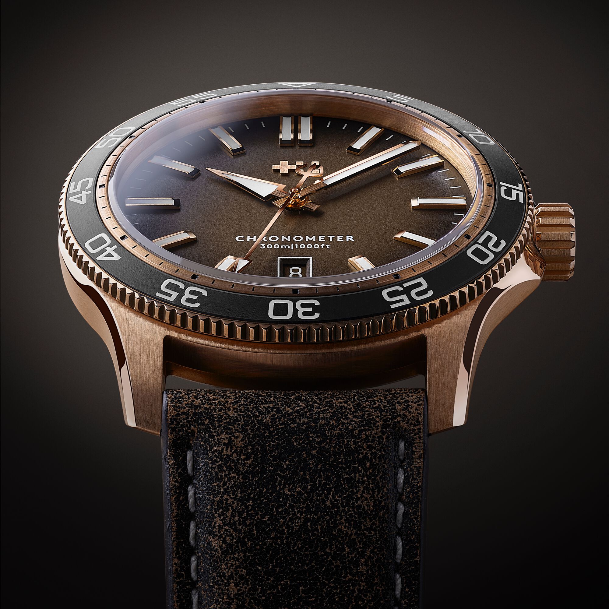 C60 Pro 300 Bronze  Distressed Brown Vintage Oak Leather