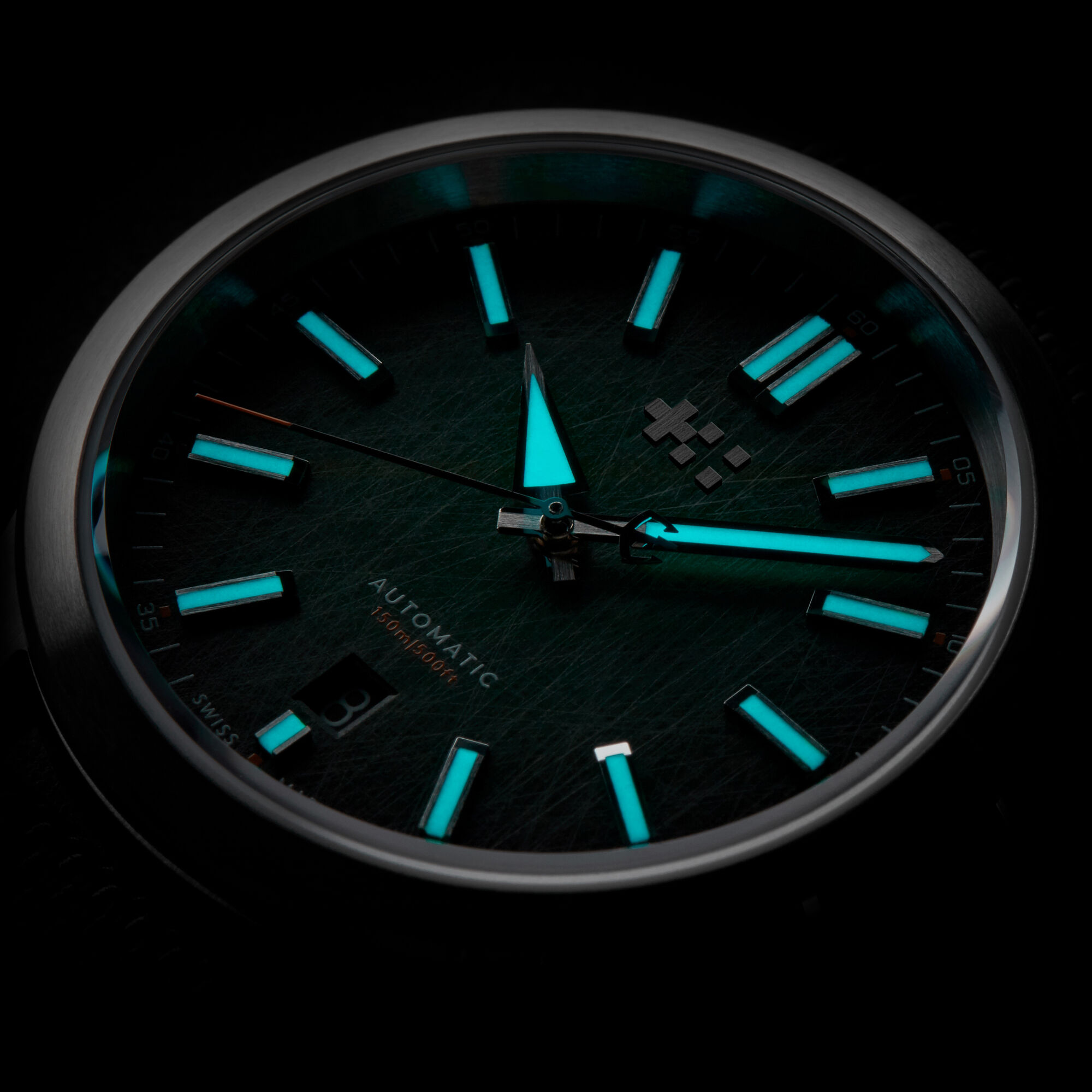 C63 Sealander Automatic  Hunter Green/Silver|Camel Vintage Oak Leather