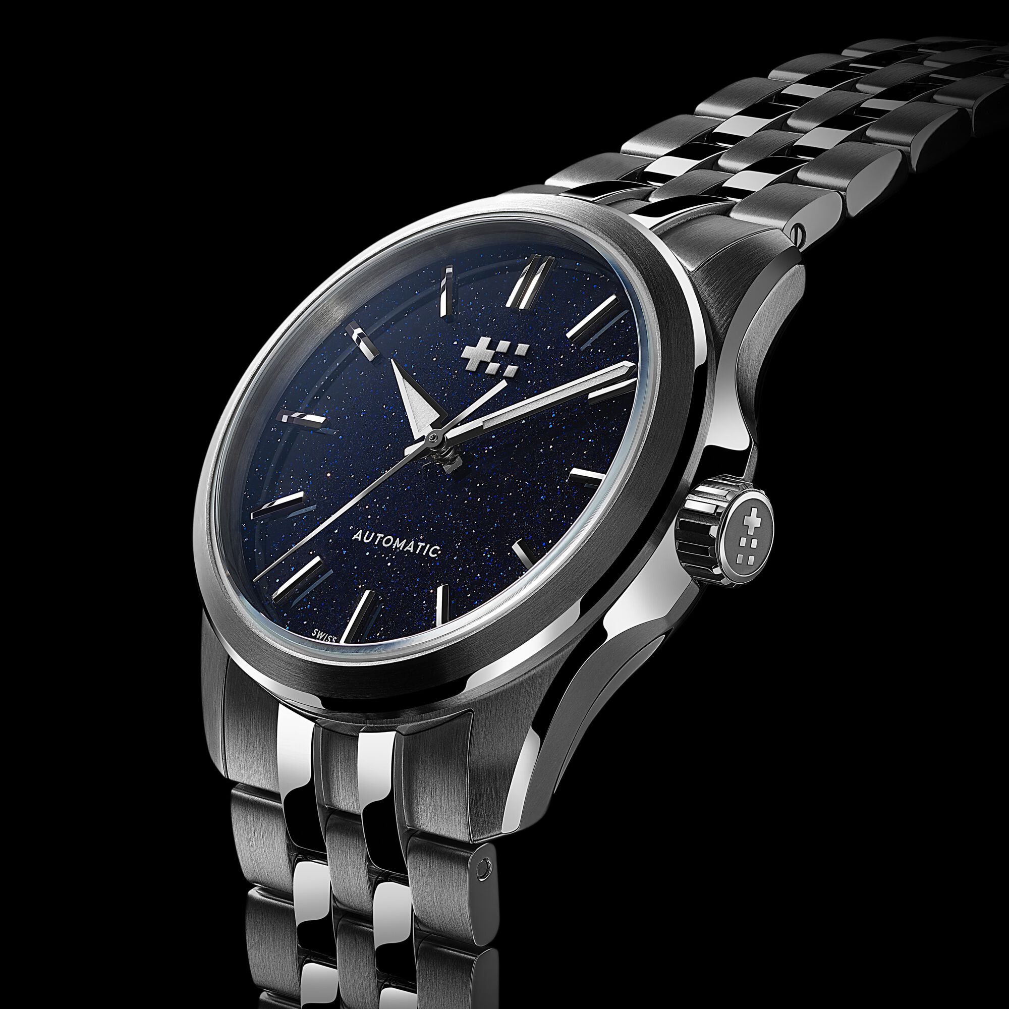 C63 Celest   Dark Blue Fine Italian Leather