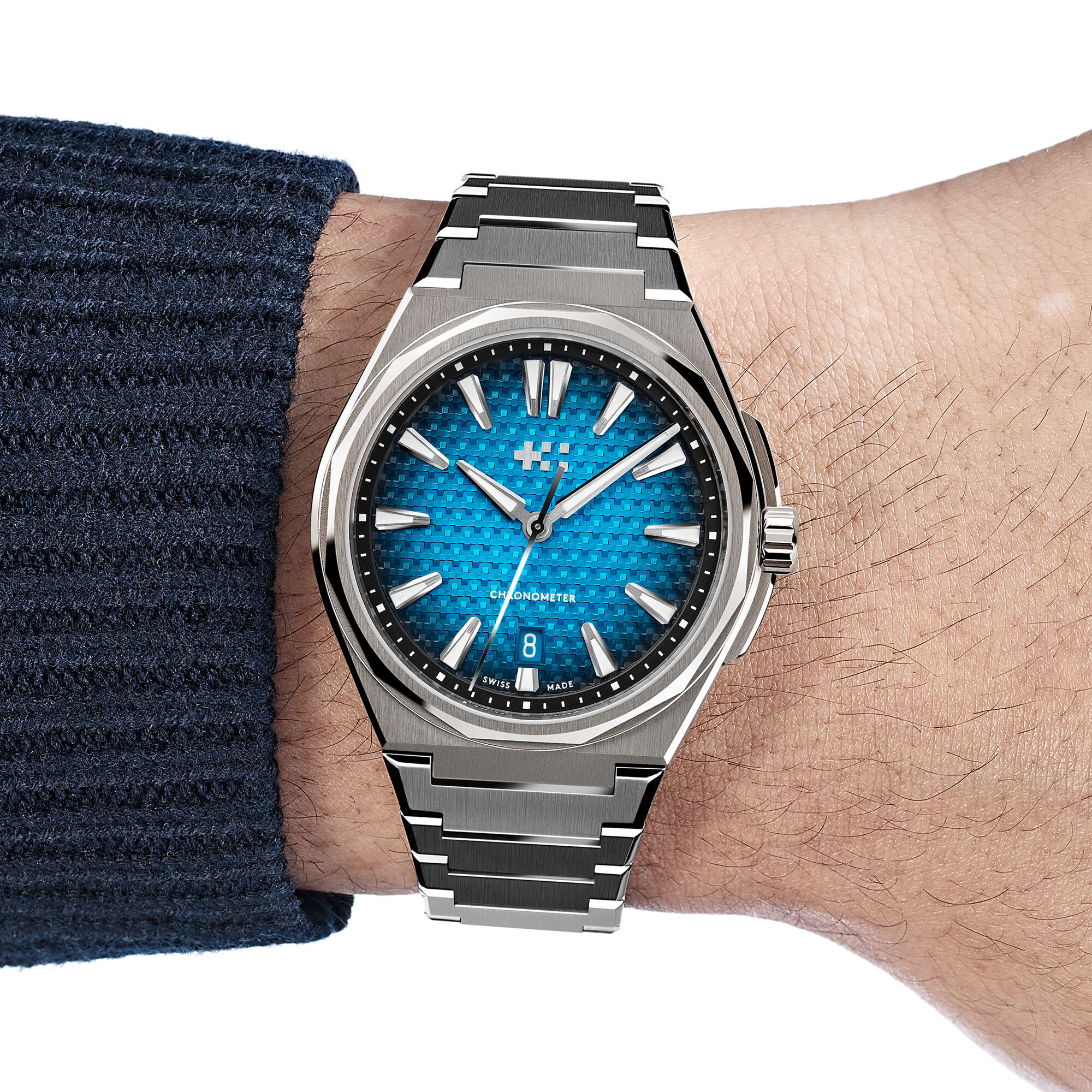 The Twelve 40 (Ti)  Astral Blue|Titanium Bracelet