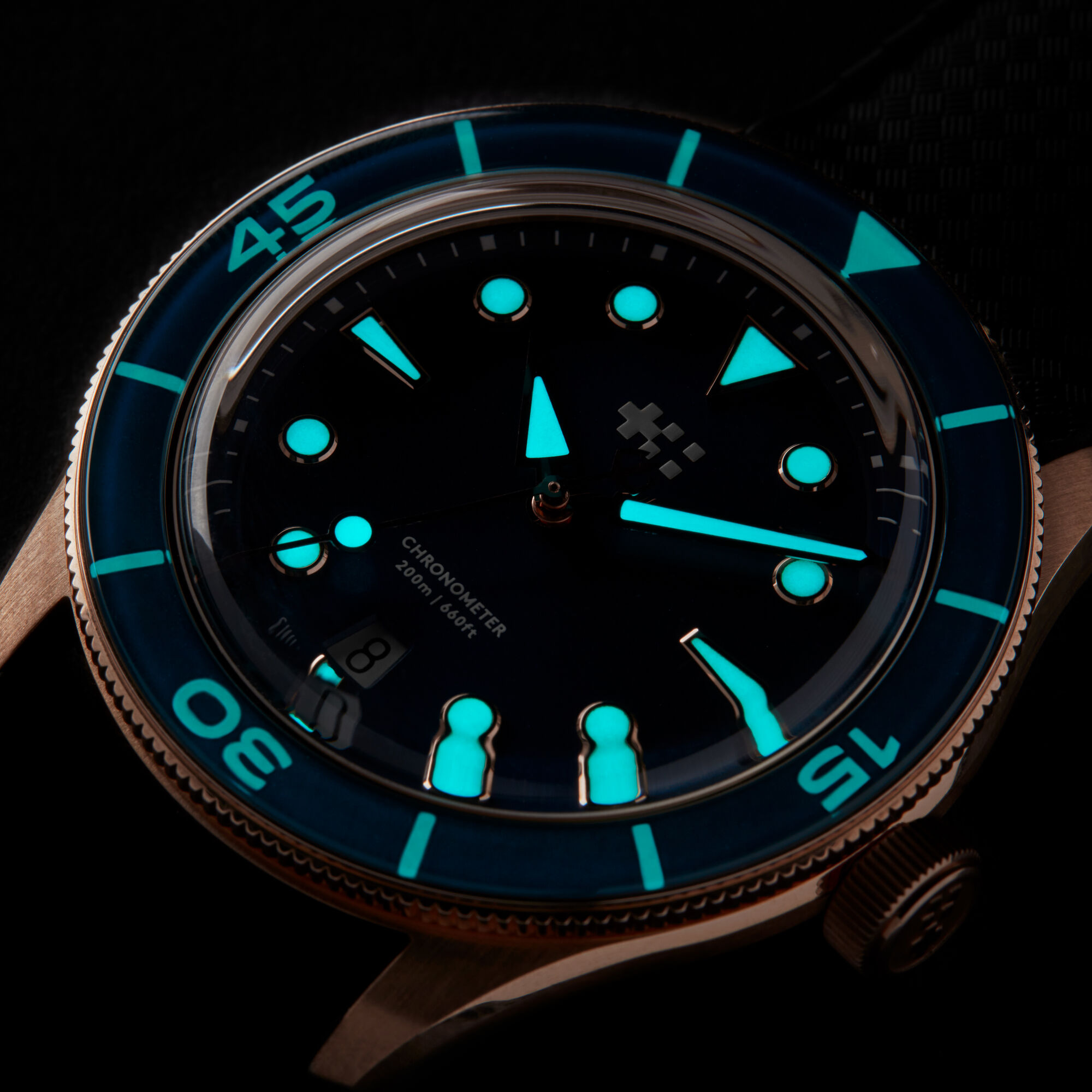 C65 Aquitaine Bronze COSC  Brown Vintage Oak Leather