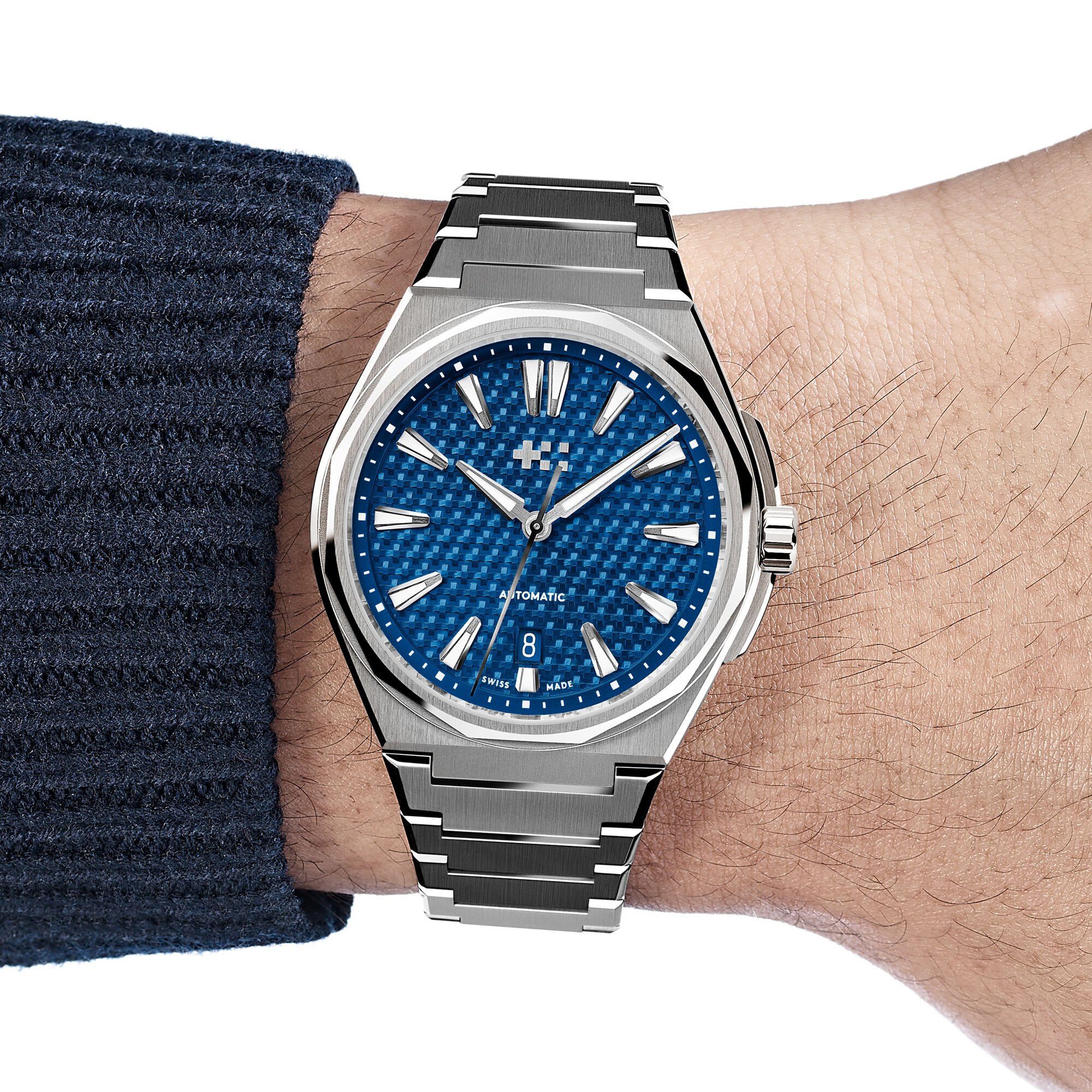The Twelve  40mm|Nordic Blue|Steel Bracelet