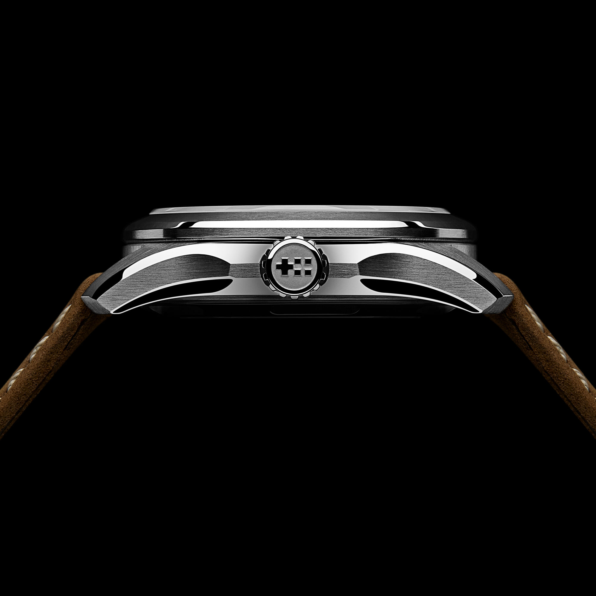 Vintage Oak Leather - XS  Camel vintage oak leather|Steel dress clasp