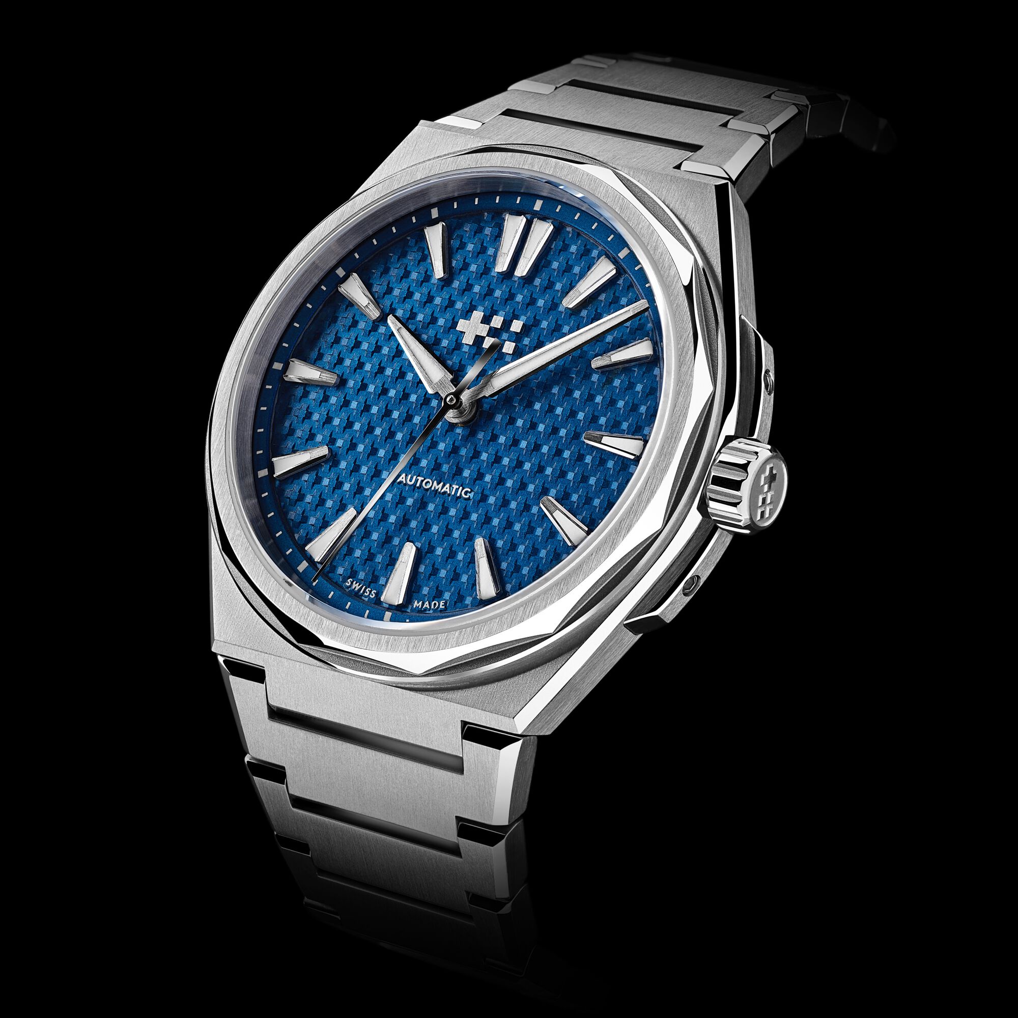 The Twelve  36mm|Nordic Blue|Steel Bracelet