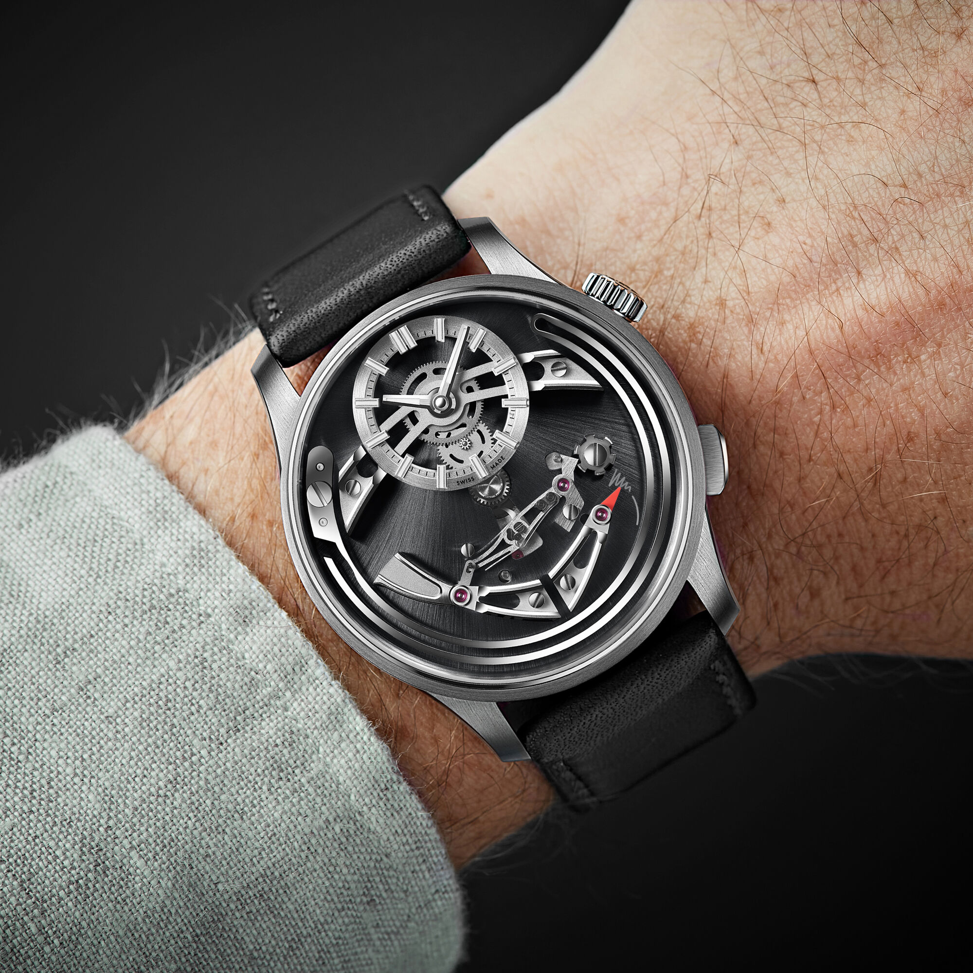 C1 Bel Canto Nero|Black Vacona Leather
