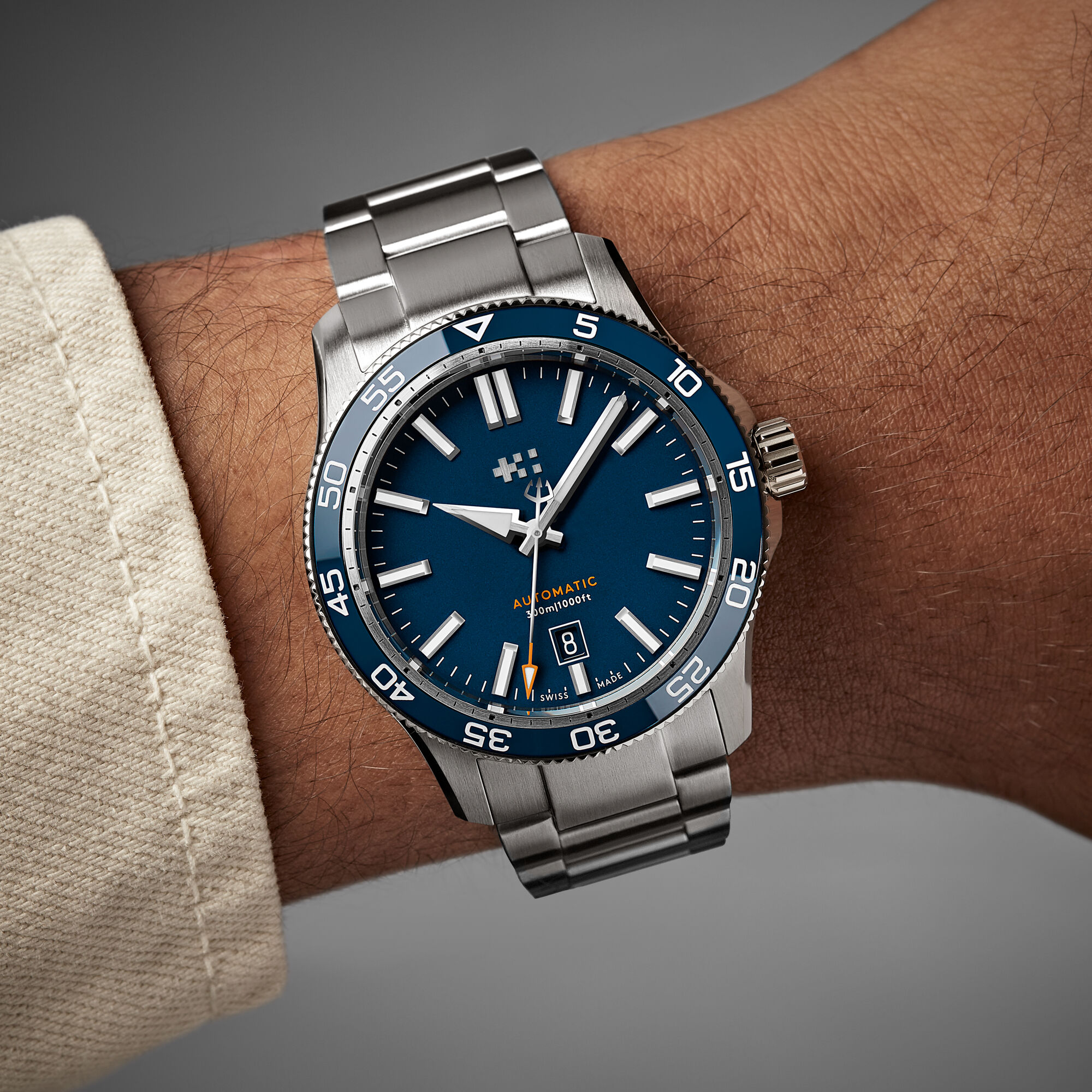 C60 Trident Pro 300  42mm|Blue|Bader Bracelet