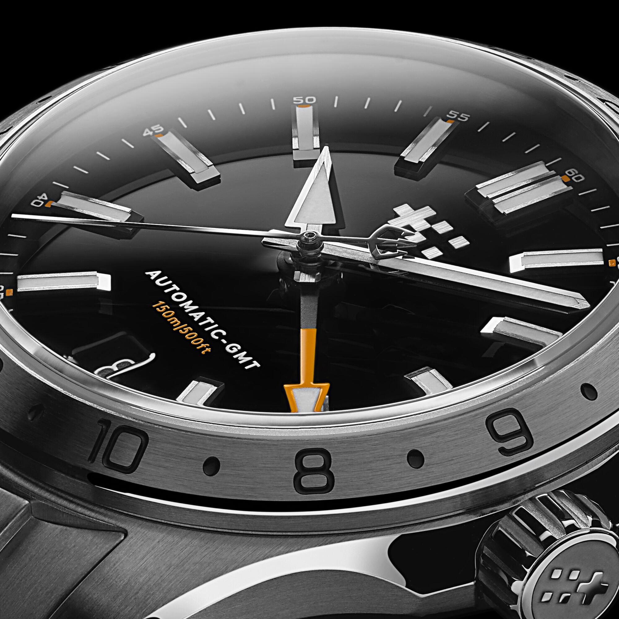 C63 Sealander GMT 36  36mm|Black/Silver|Bader Bracelet