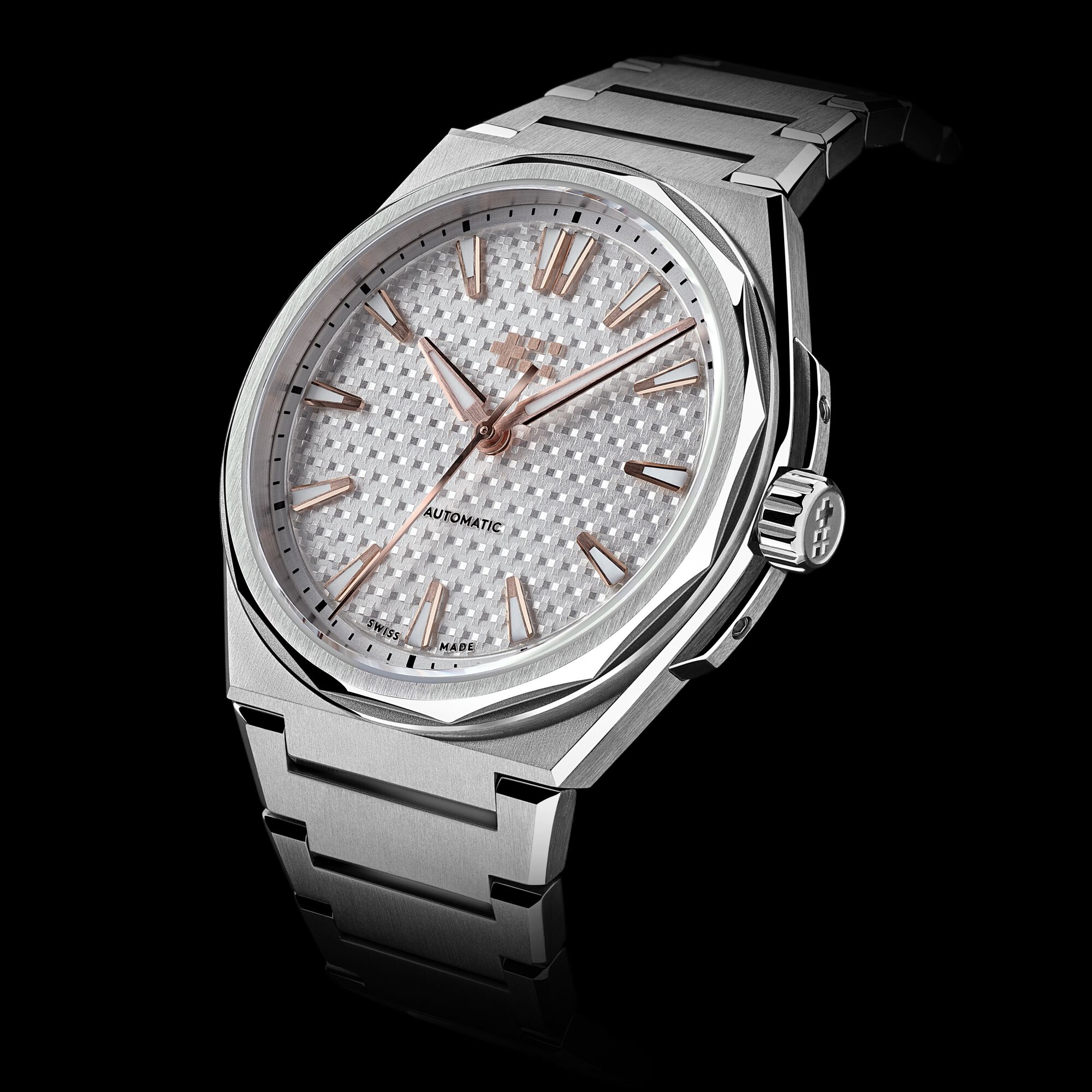 The Twelve  36mm|White|Steel Bracelet