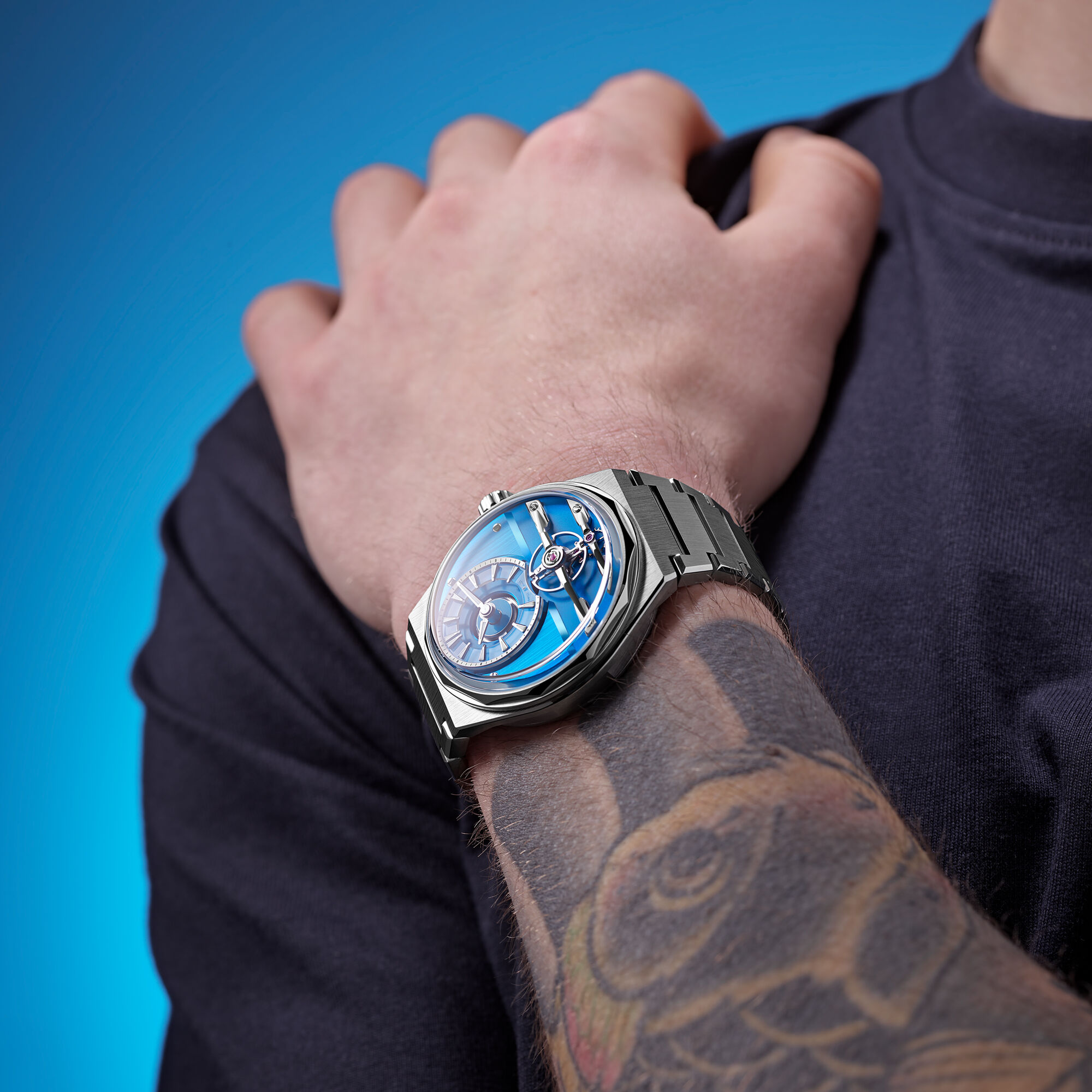 The C12 Loco Pasadena Blue|Steel Bracelet
