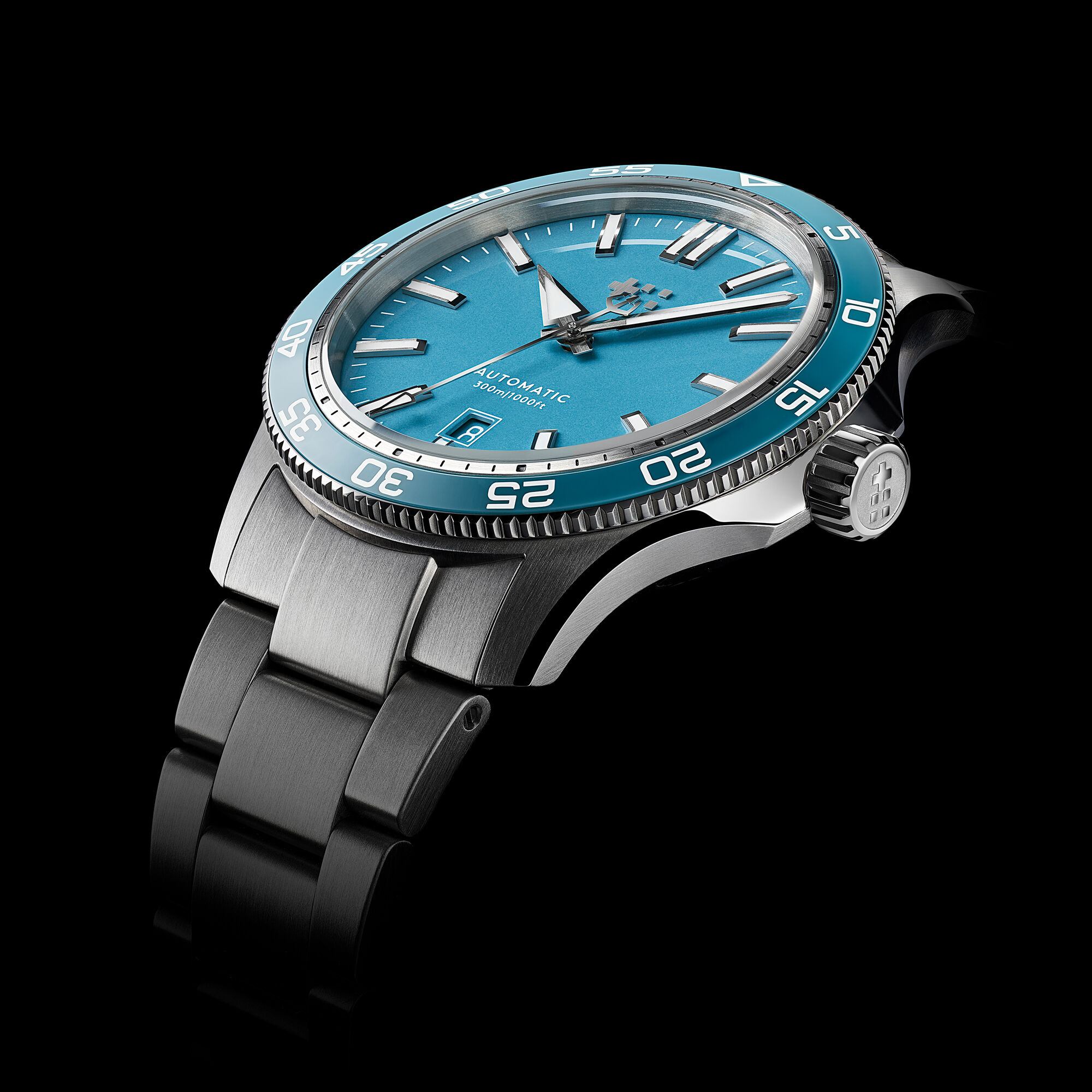 C60 Trident Pro 300 40mm|Pool Blue|Light Blue Aquaflex Rubber