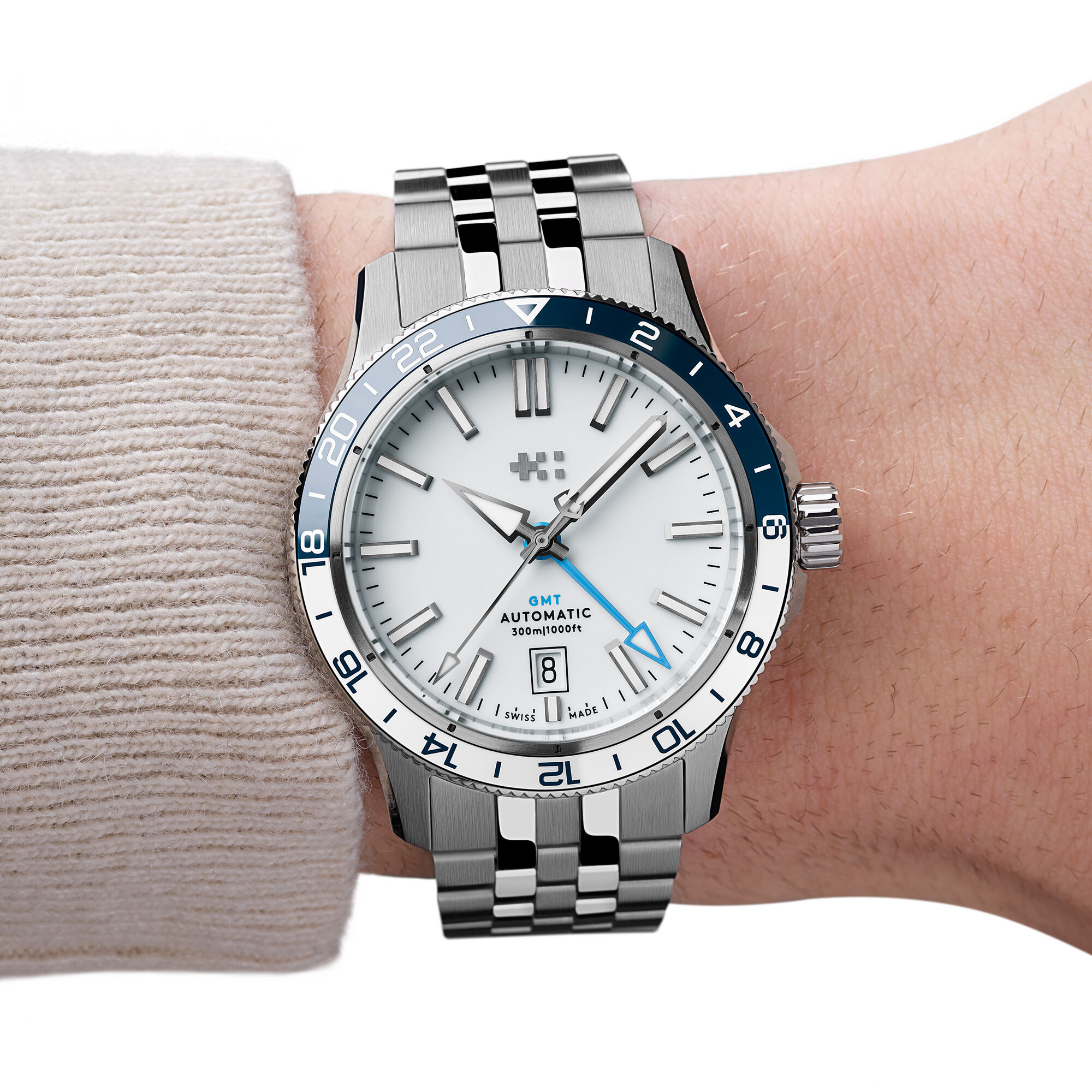 C60 Trident GMT 300  White|Consort Bracelet