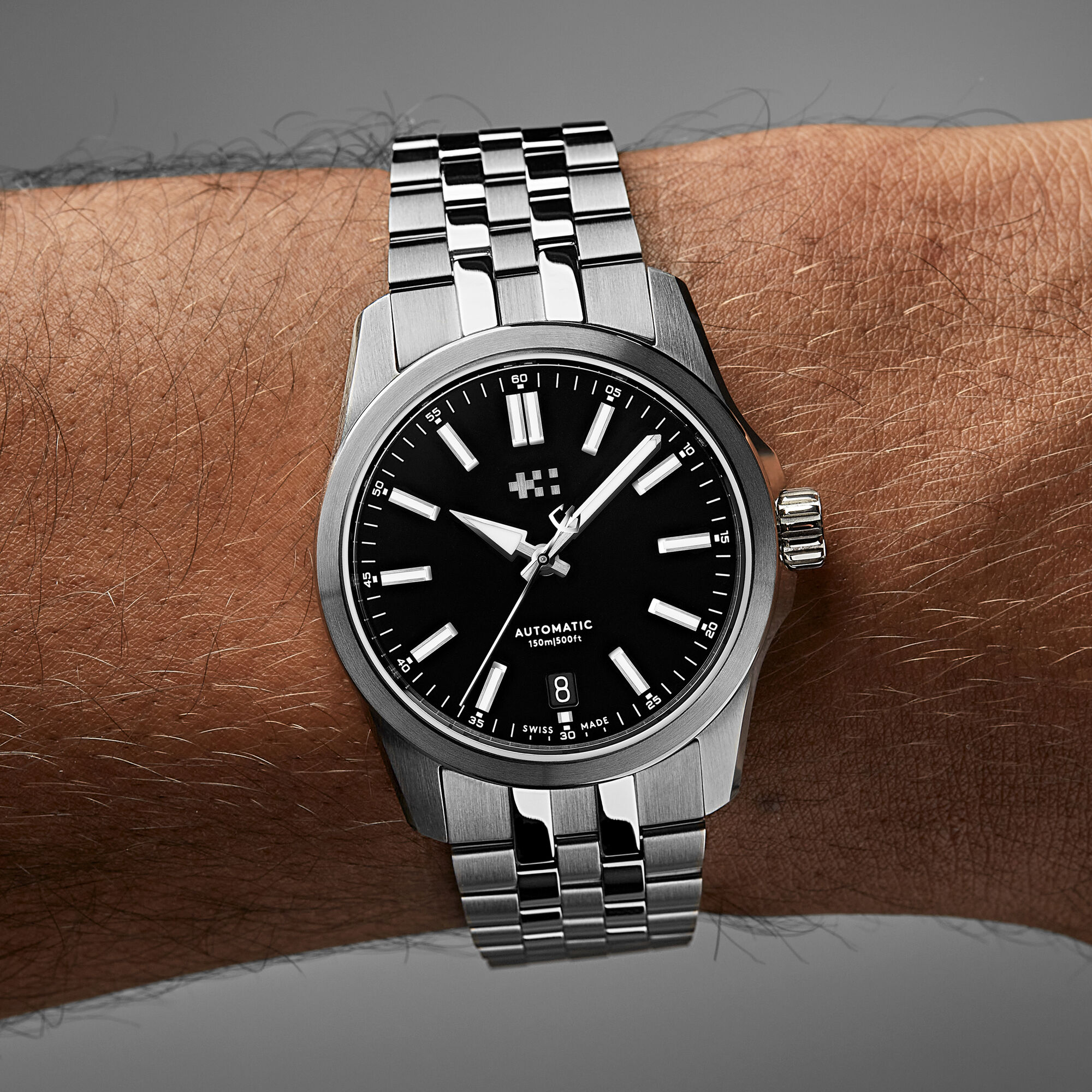 C63 Sealander Automatic Black/Silver|Consort Bracelet