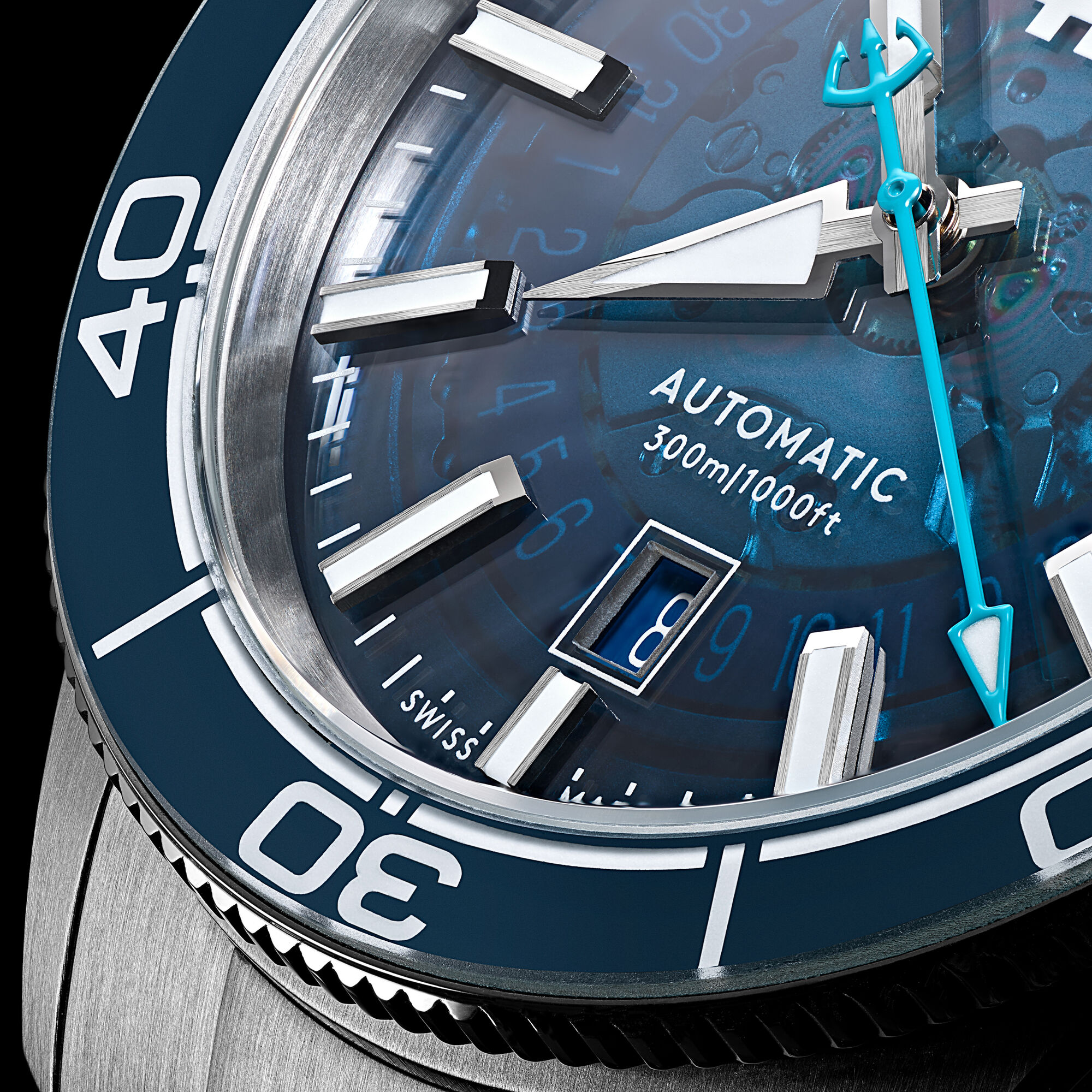 C60 Sapphire Edge  Blue Aquaflex Rubber
