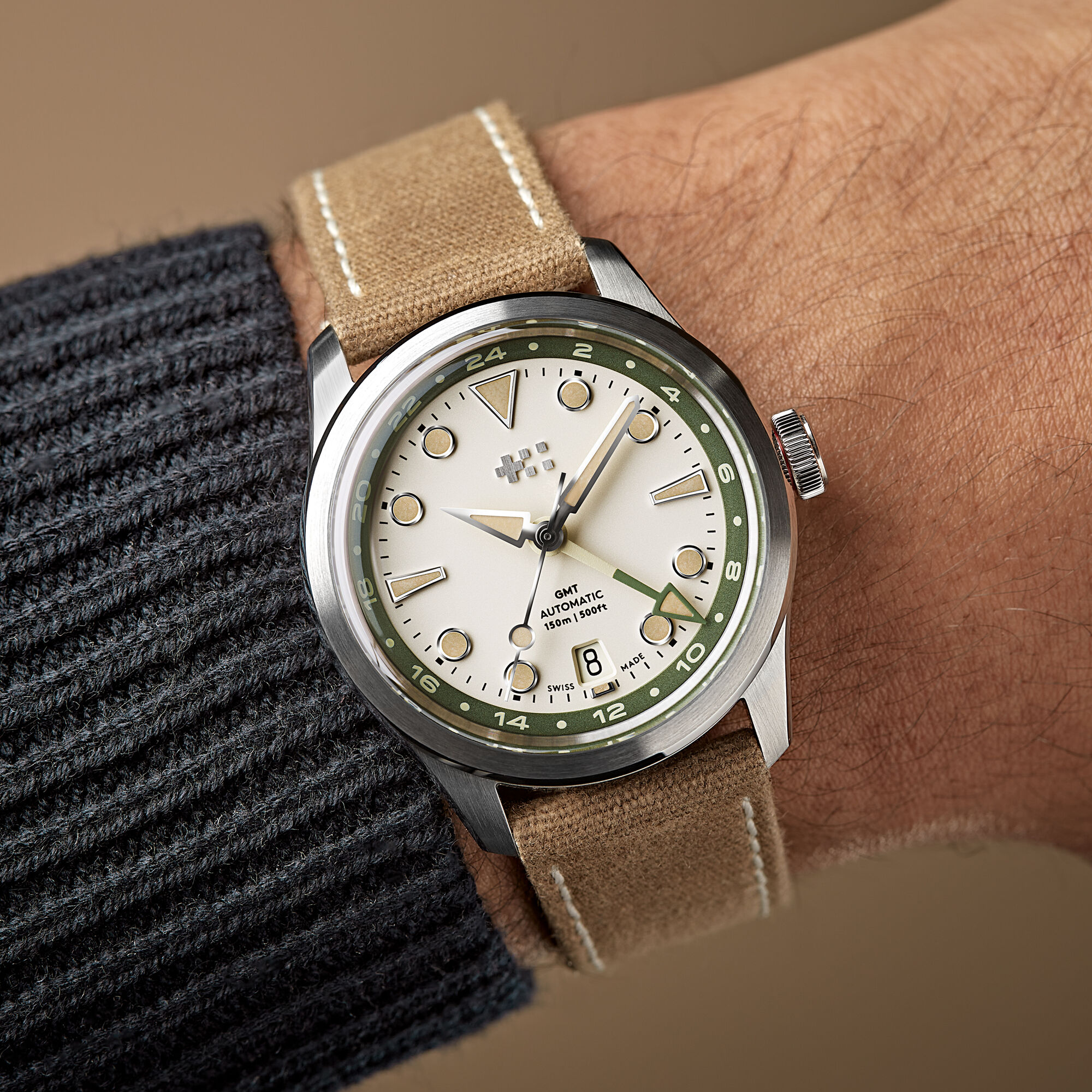 C65 Dune GMT  Camel Canvas Webbing