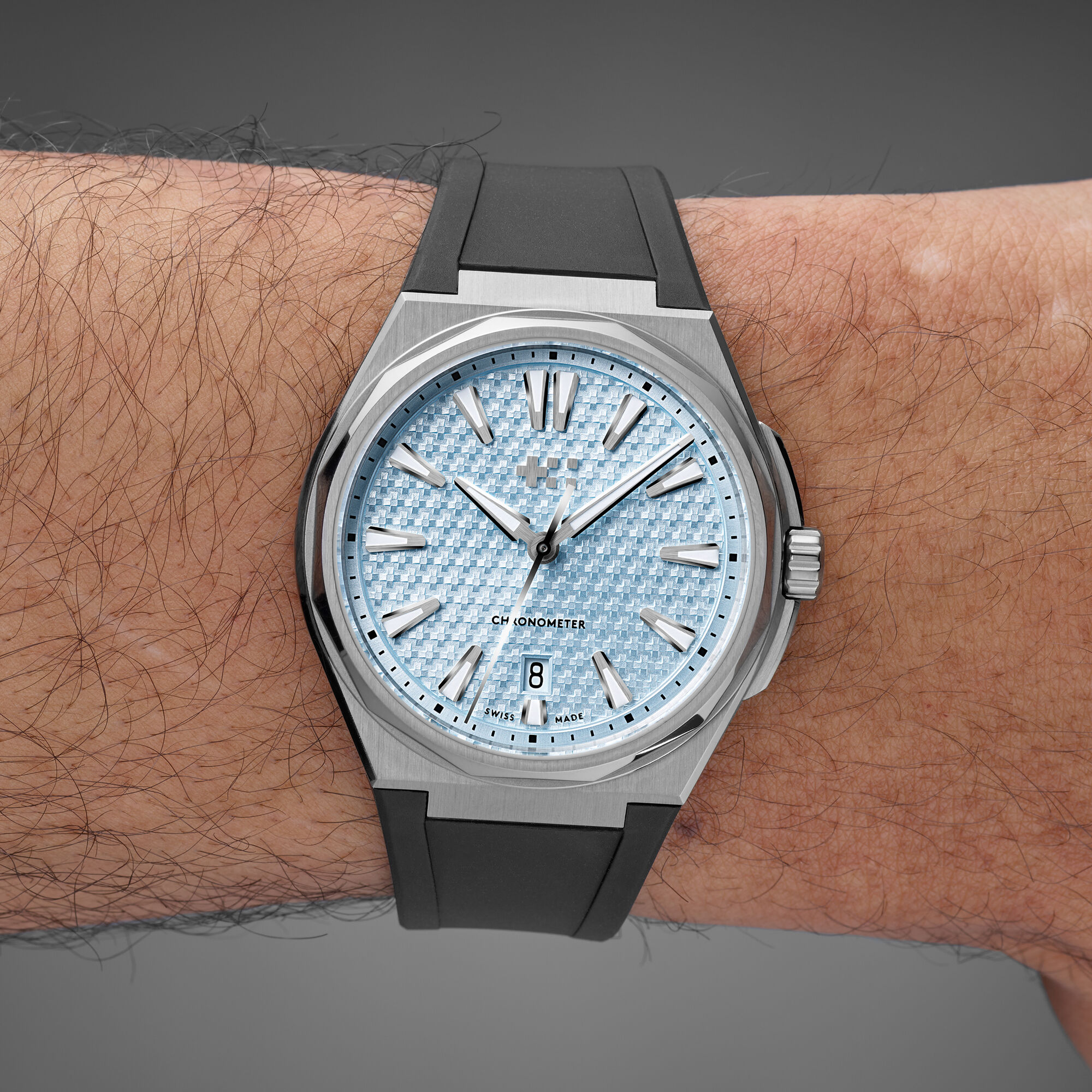 The Twelve 40 (Ti)  Glacier Blue|Black The Twelve Rubber