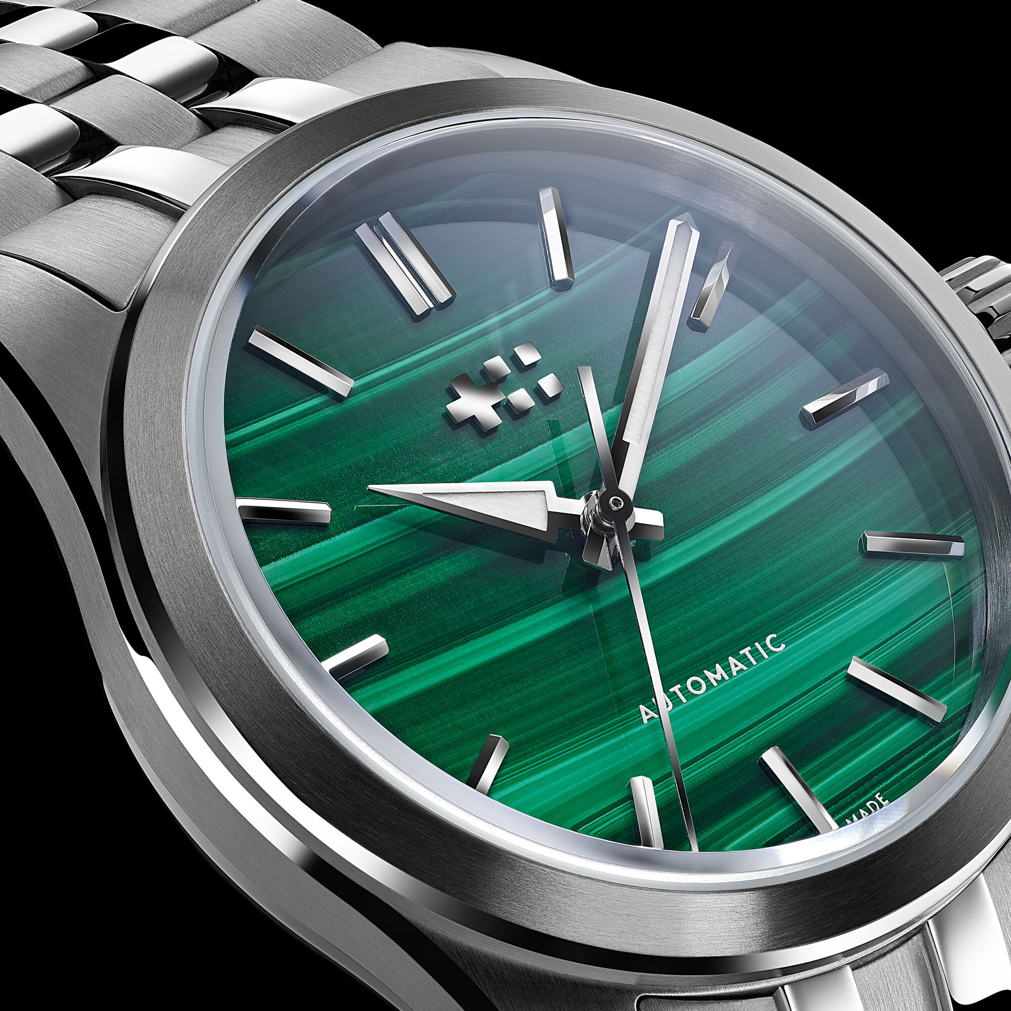 C63 Sealander Rocks  Malachite|Brown Seta Leather