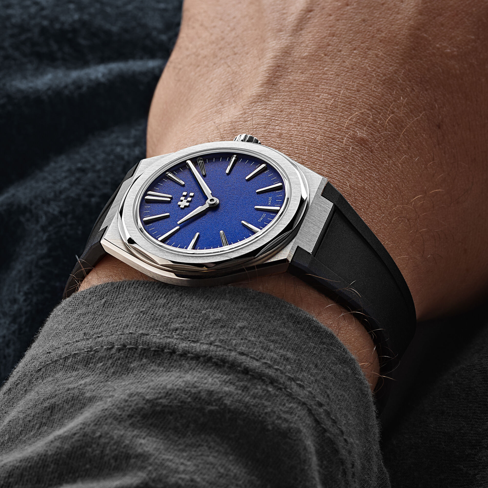 The Twelve 660  BLU|Black Rubber