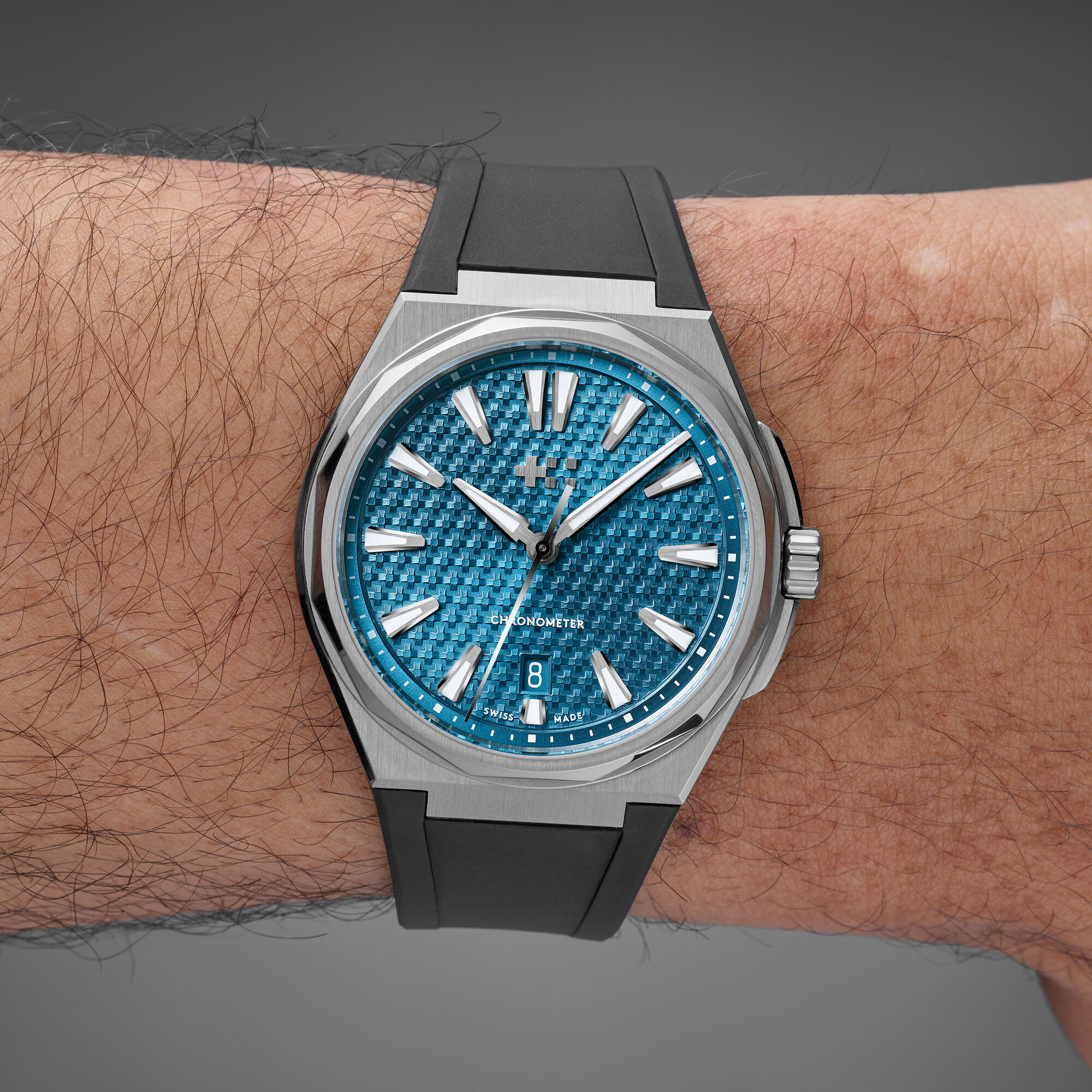 The Twelve 40 (Ti)  Fjord Blue|Black The Twelve Rubber