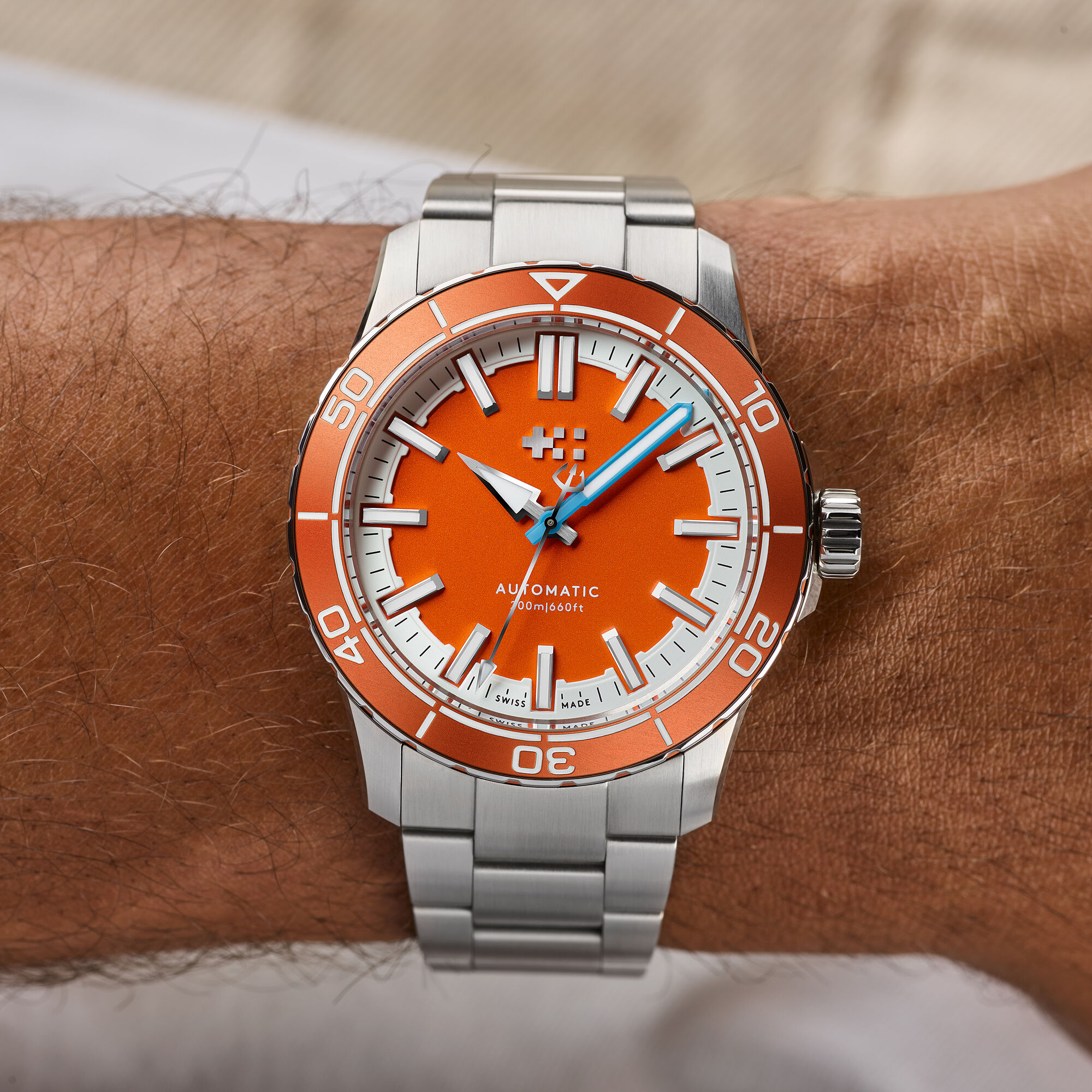 C60 Trident Reef 41mm|Tuba Orange|Bader Bracelet 1 C60 Trident Reef 41mm|Tuba Orange|Bader Bracelet
