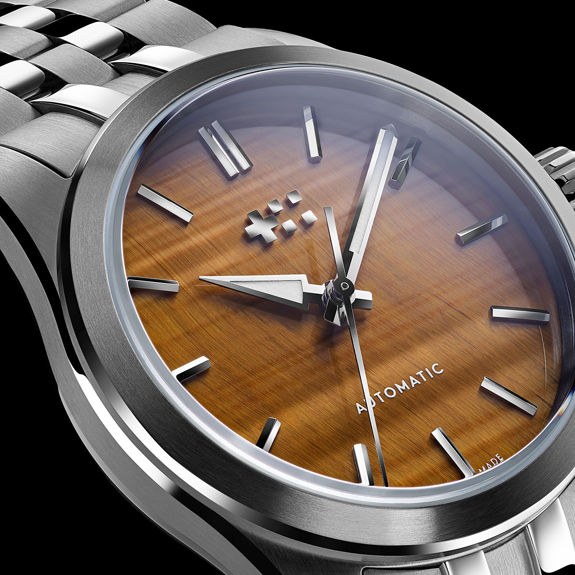 C63 Sealander Rocks  Yellow Tiger Eye|Brown Seta Leather