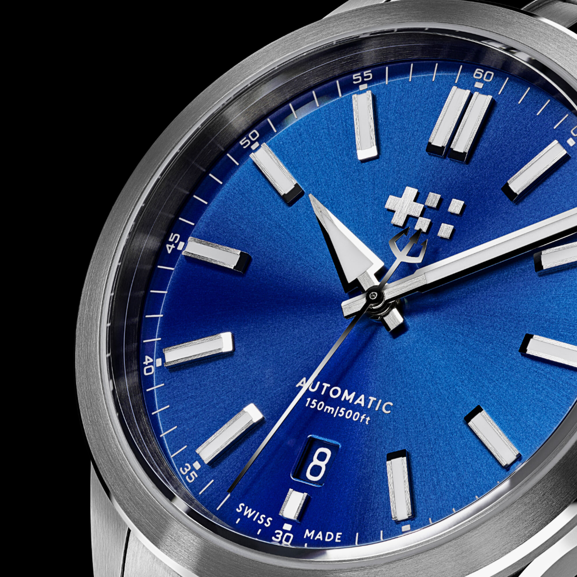 C63 Sealander Automatic  Kingfisher/Silver|Consort Bracelet