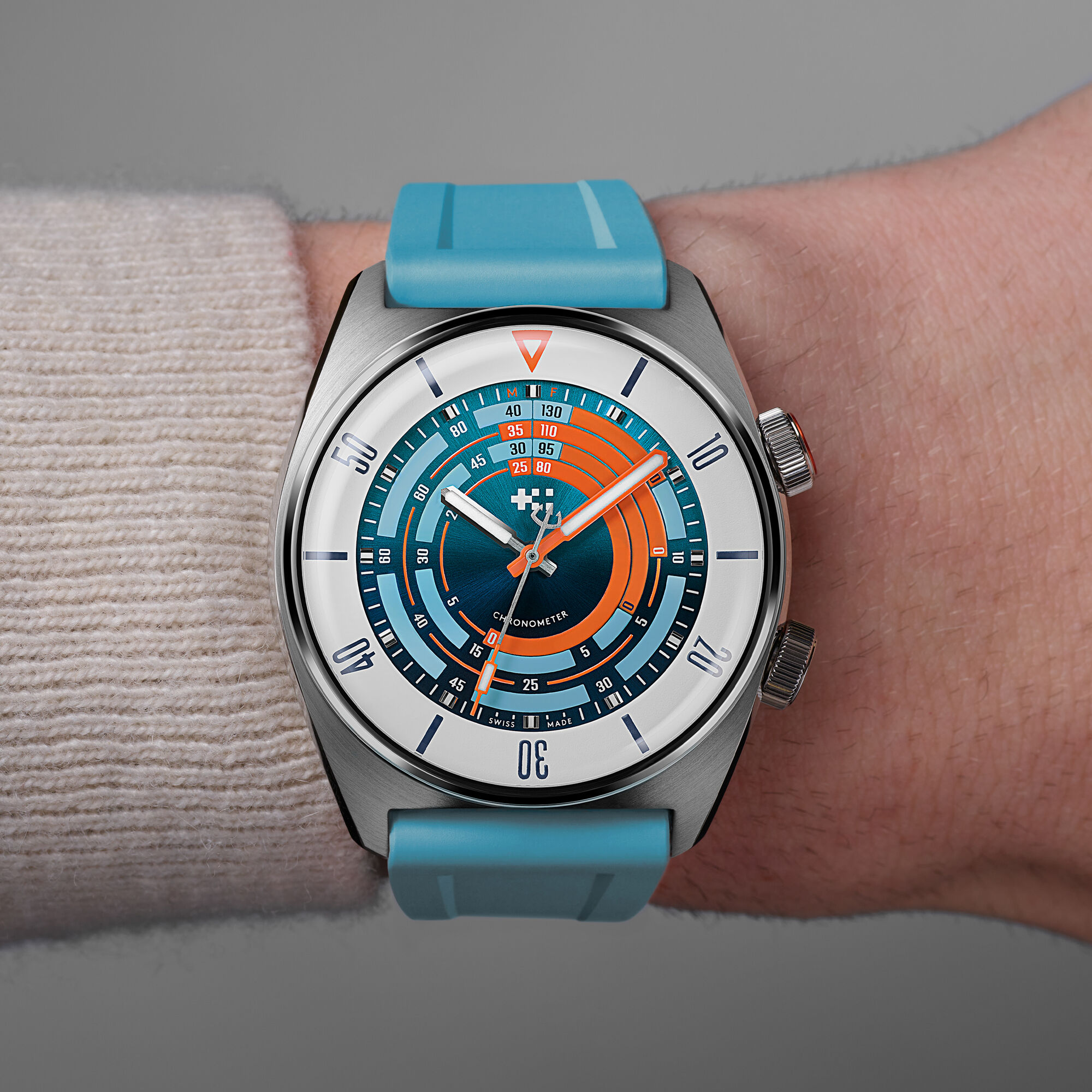 C65 Super Compressor Elite Blue Aquaflex Rubber