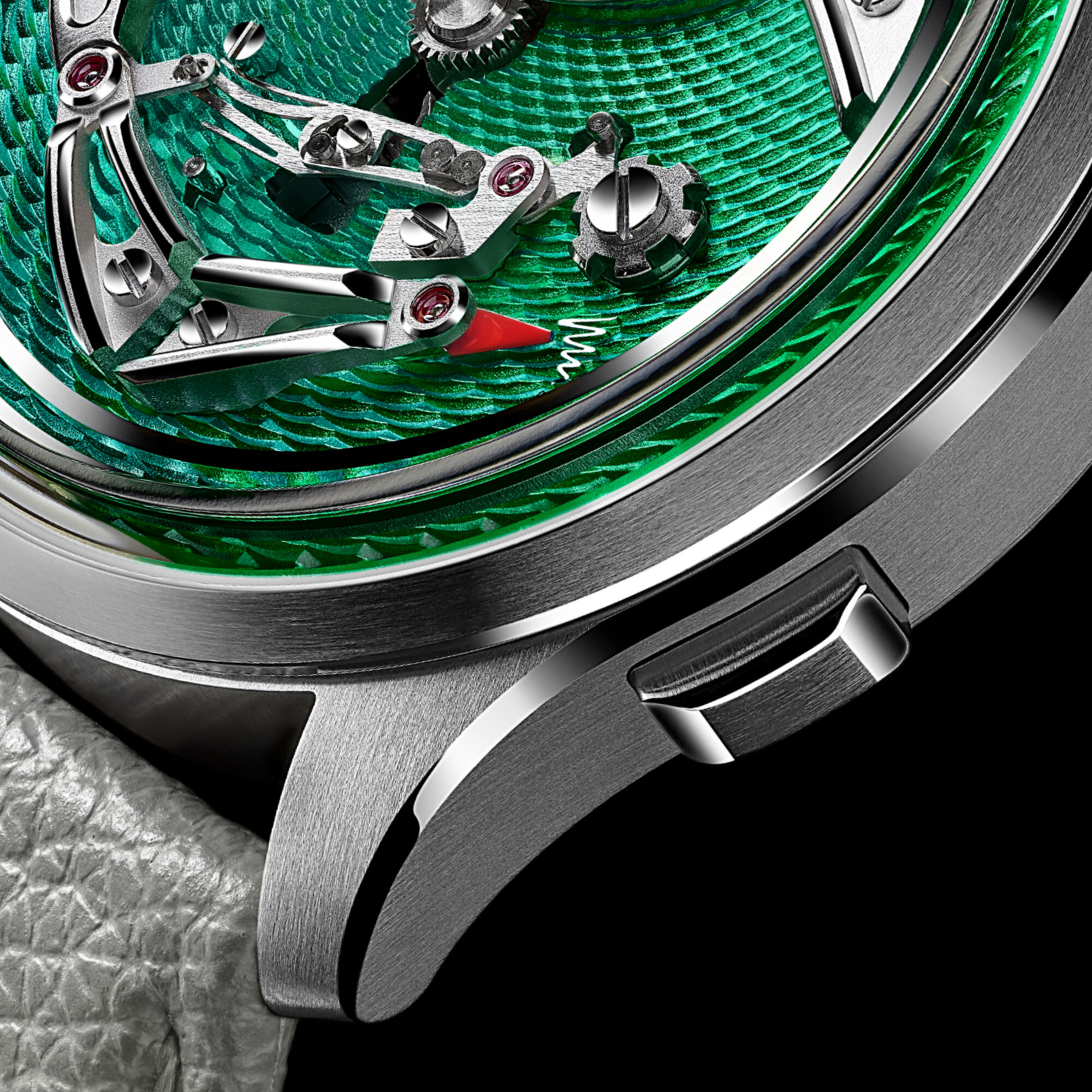 C1 Bel Canto Classic  Verde|Camel Fine Italian Leather