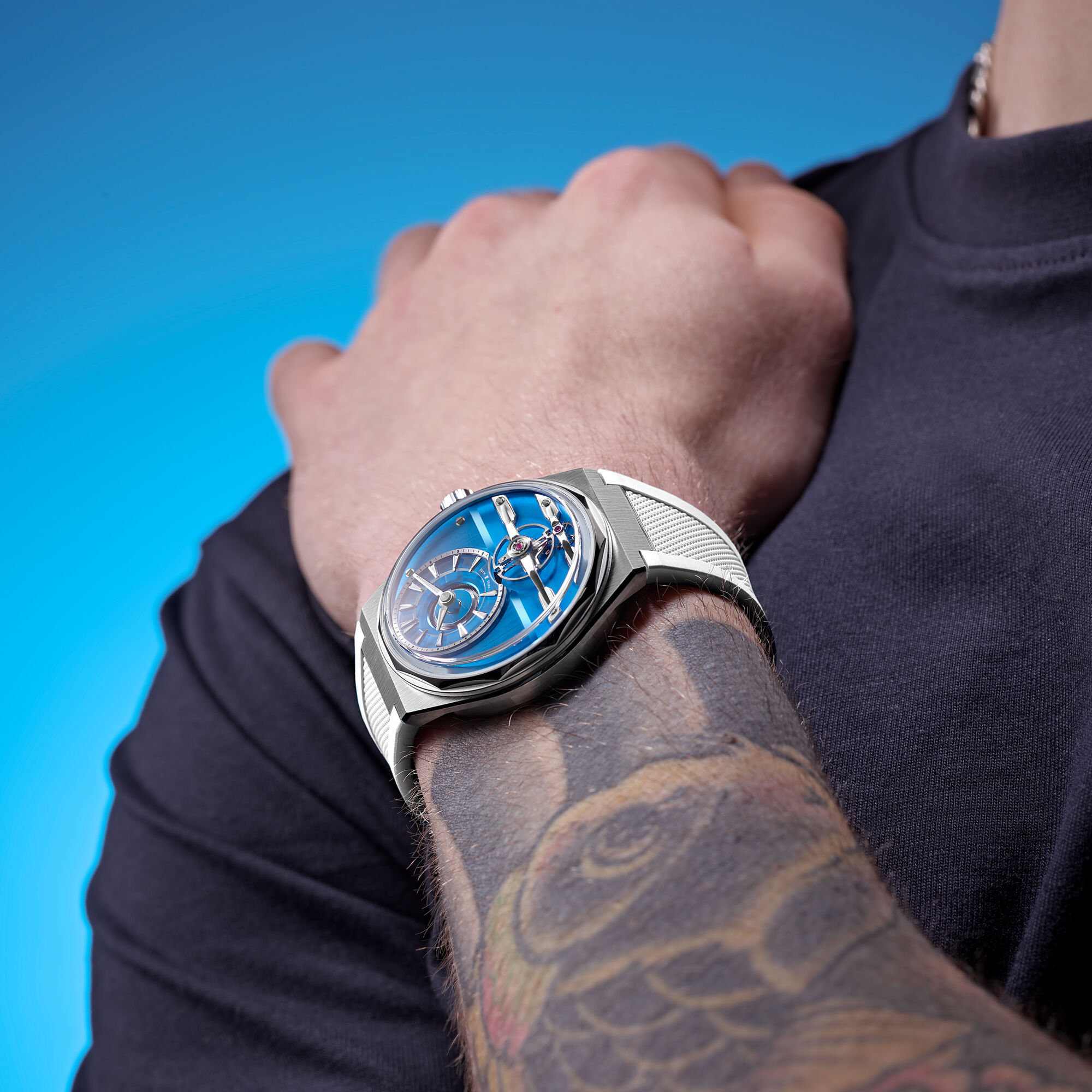 The C12 Loco  Pasadena Blue|White Rubber