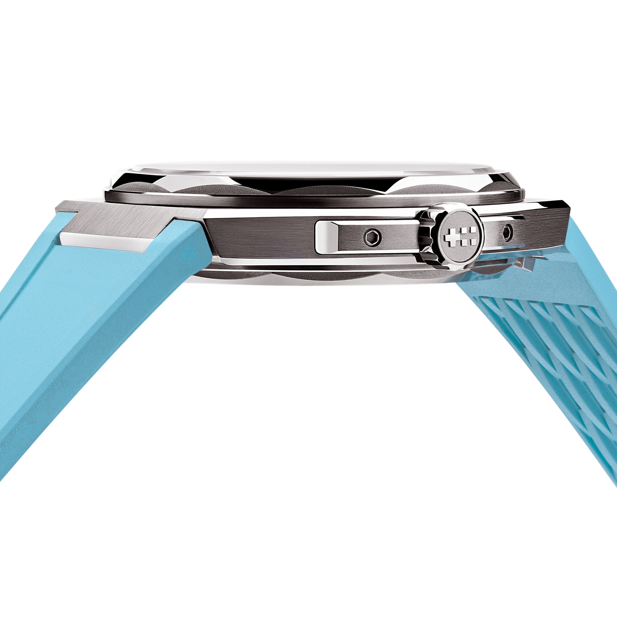 The Twelve Rubber Light blue rubber|Steel dress clasp 2 The Twelve Rubber Light blue rubber|Steel dress clasp