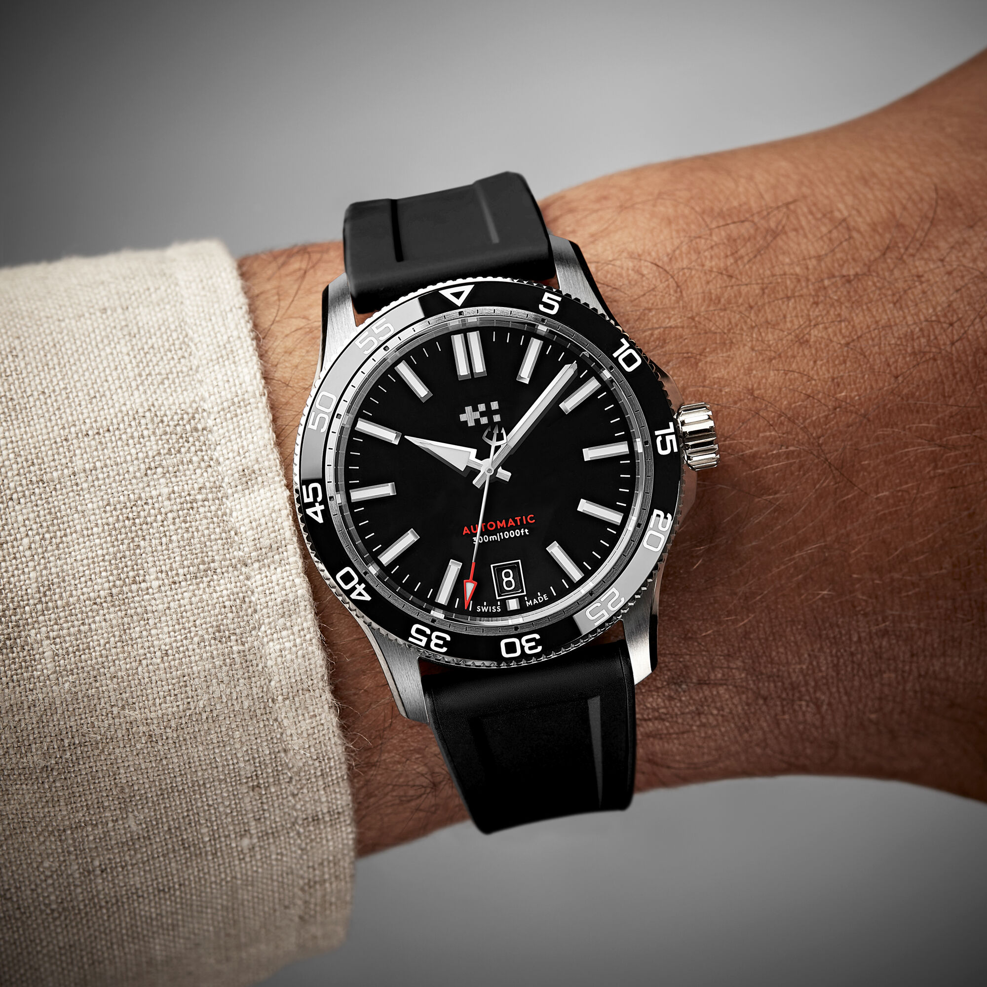 C60 Trident Pro 300  38mm|Black|Black Aquaflex Rubber