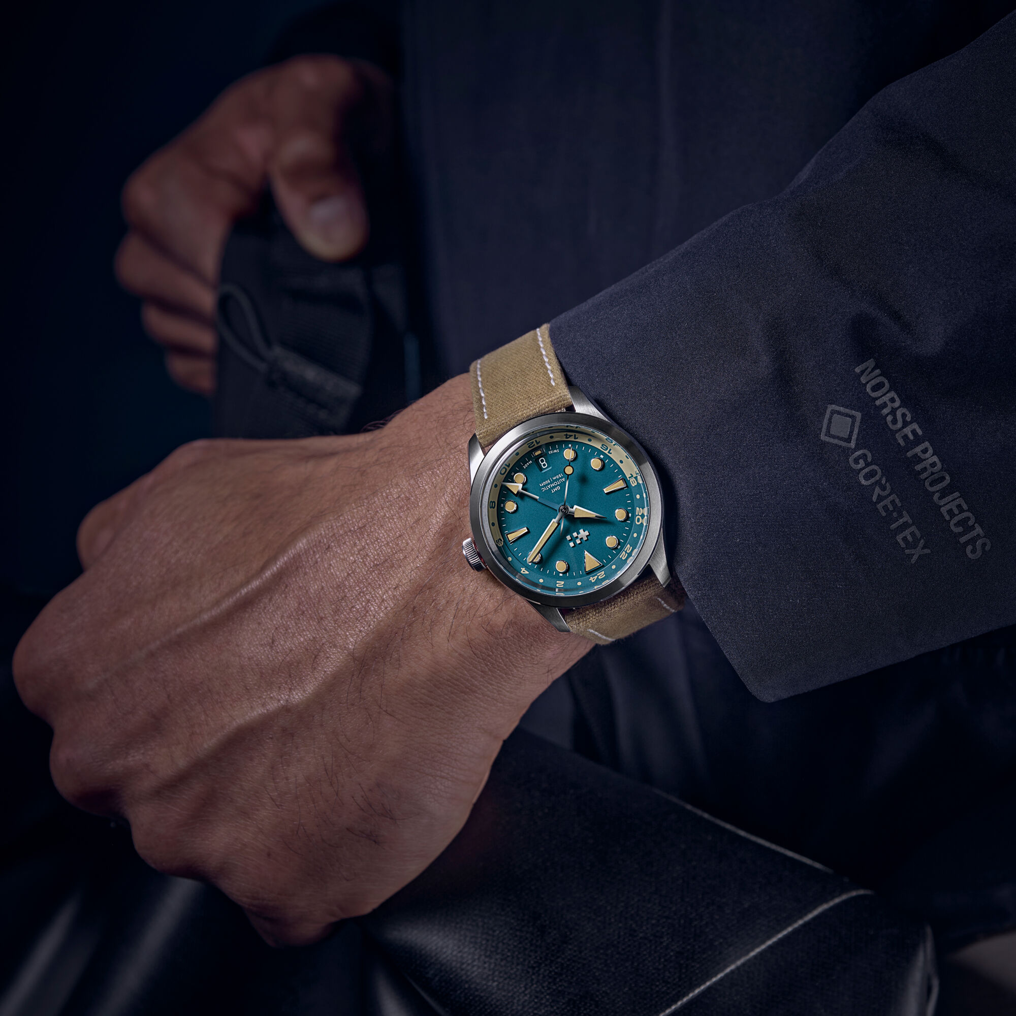 C65 Dune GMT  Blue Orlando Leather