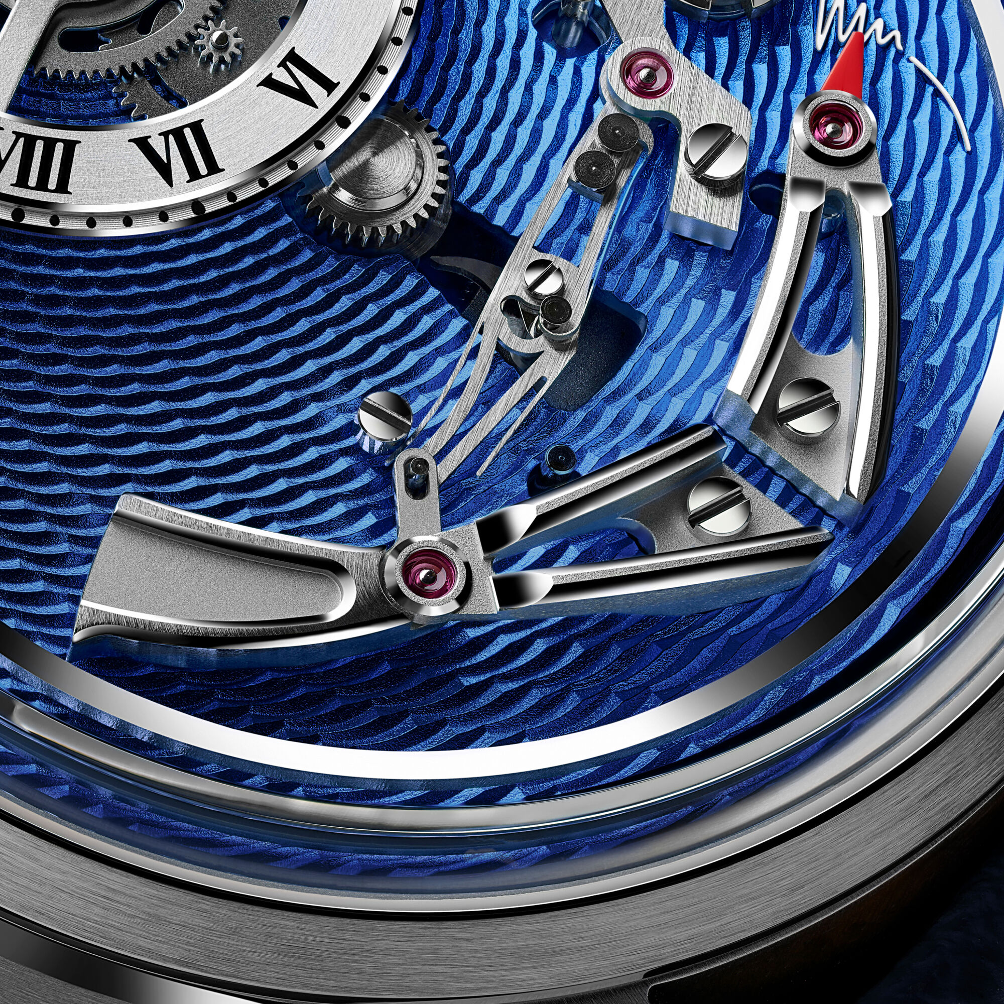 C1 Bel Canto Classic  Azzurro|Camel Fine Italian Leather