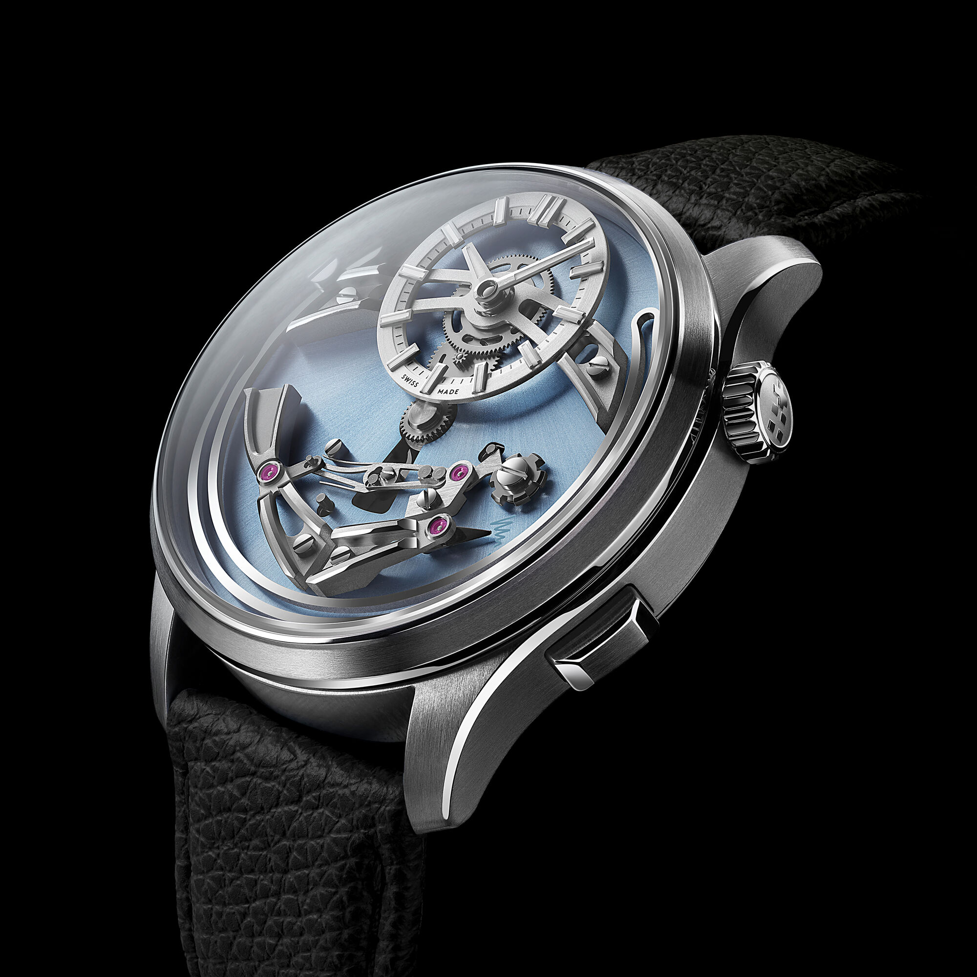 C1 Bel Canto Cielo|Black Fine Italian Leather
