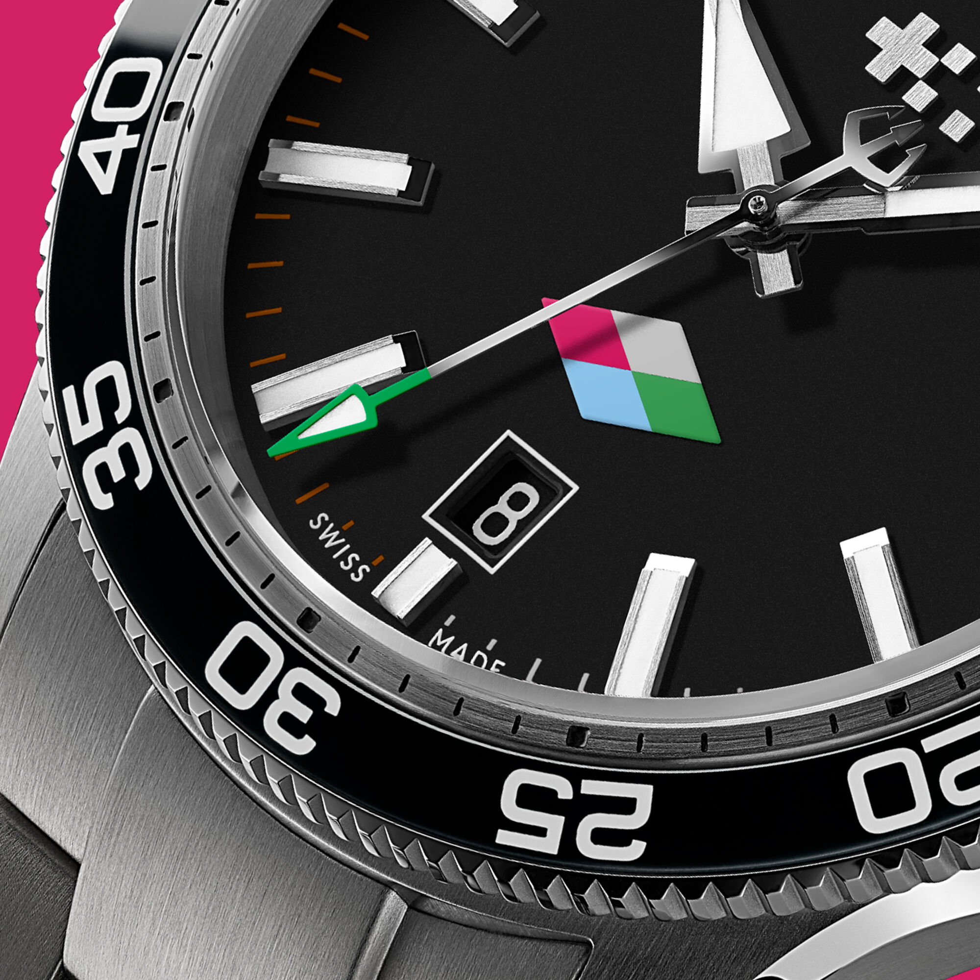 The Quins 160  Bader Bracelet & Aquaflex Rubber