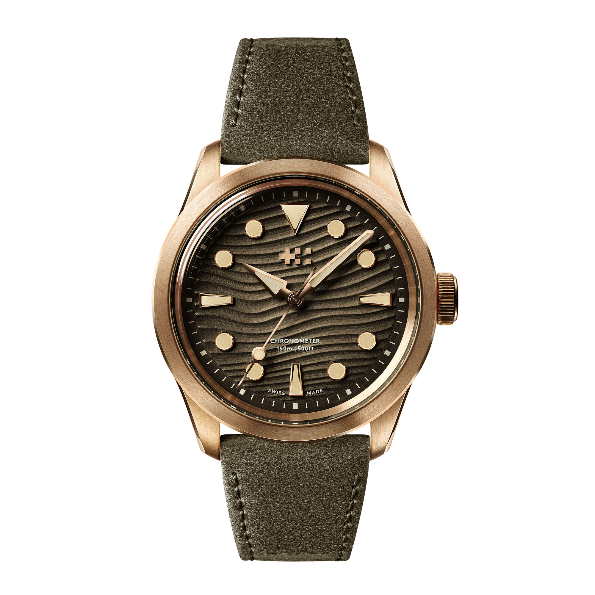 Orlando Leather  Tobacco Orlando Leather|Bronze dress clasp