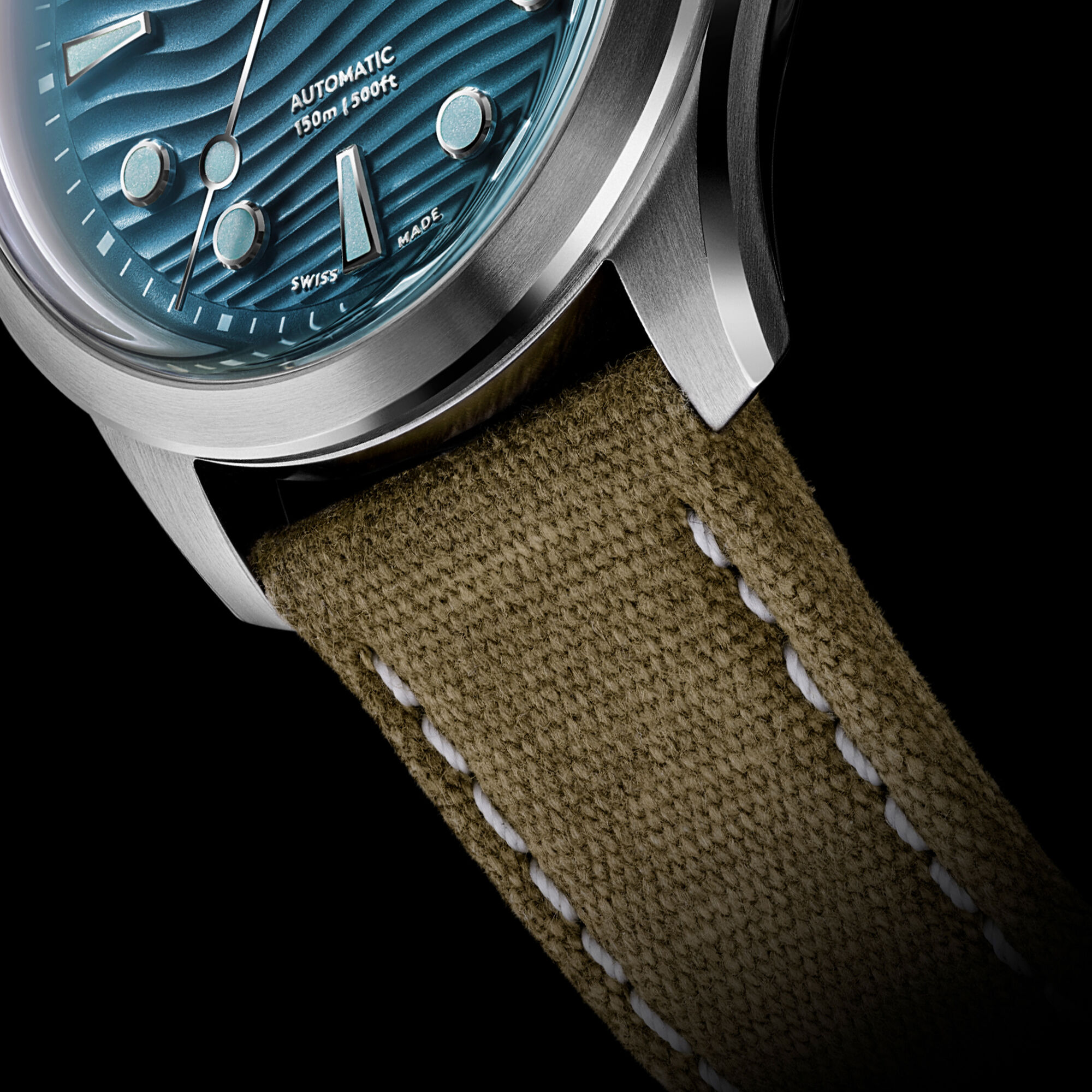 Canvas Webbing  20mm|Camel canvas webbing|Steel dress clasp